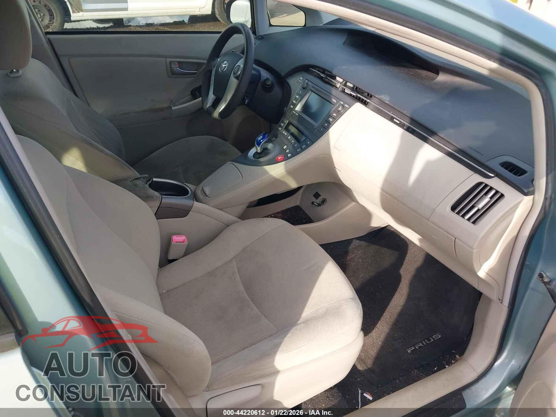TOYOTA PRIUS 2013 - JTDKN3DU9D5698366