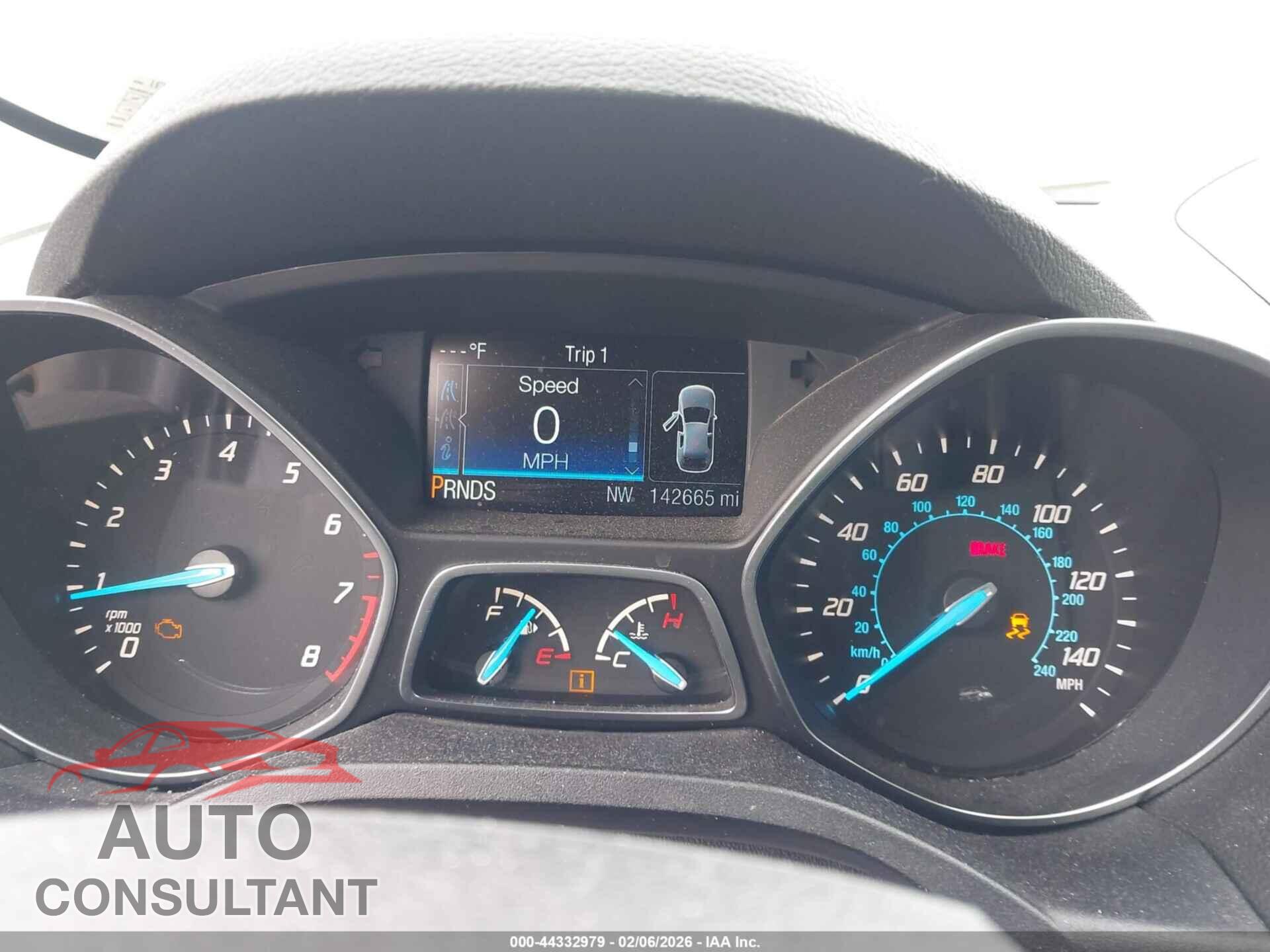 FORD ESCAPE 2016 - 1FMCU9G94GUB10994