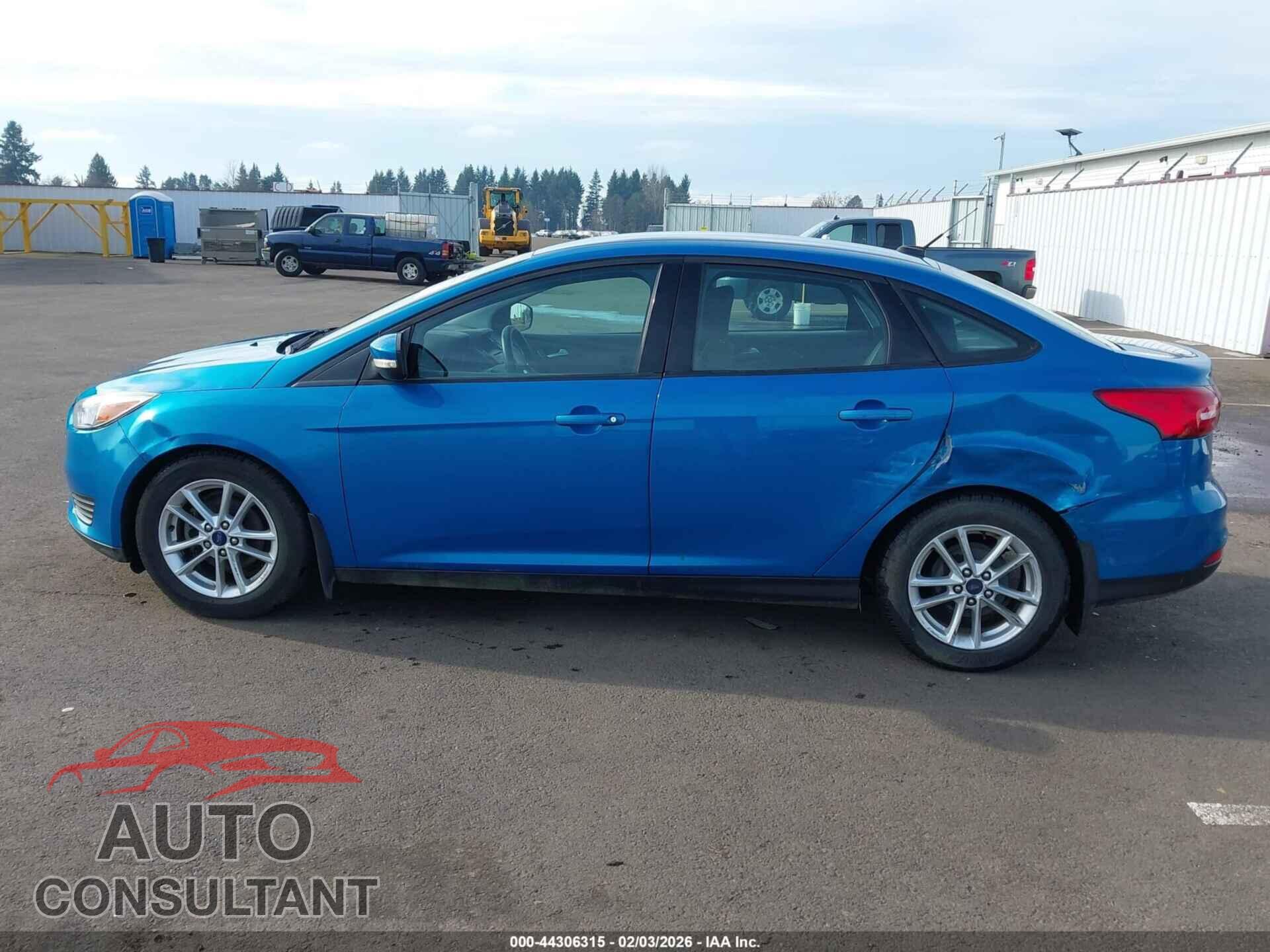 FORD FOCUS 2016 - 1FADP3F2XGL319489