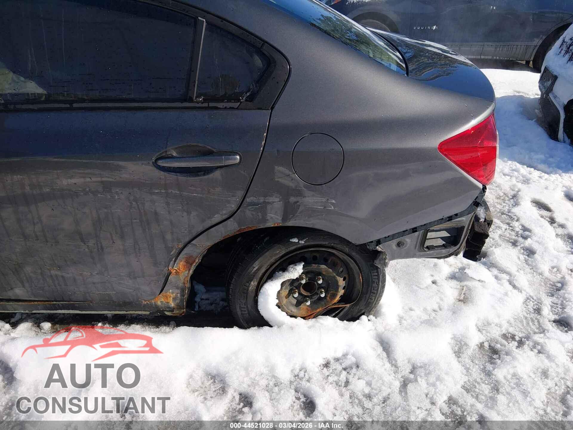 HONDA CIVIC 2012 - 2HGFB2F57CH584420