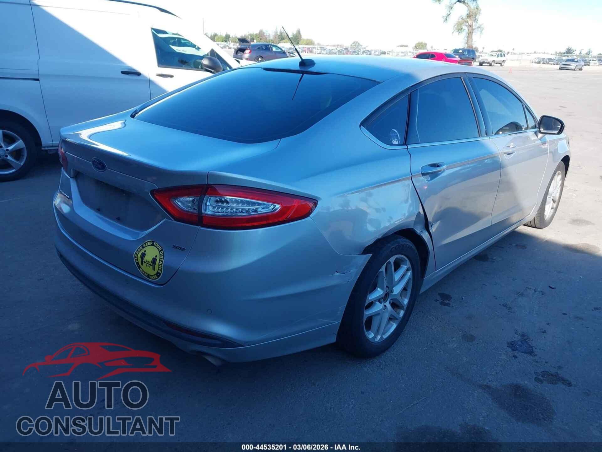 FORD FUSION 2014 - 1FA6P0H71E5404450