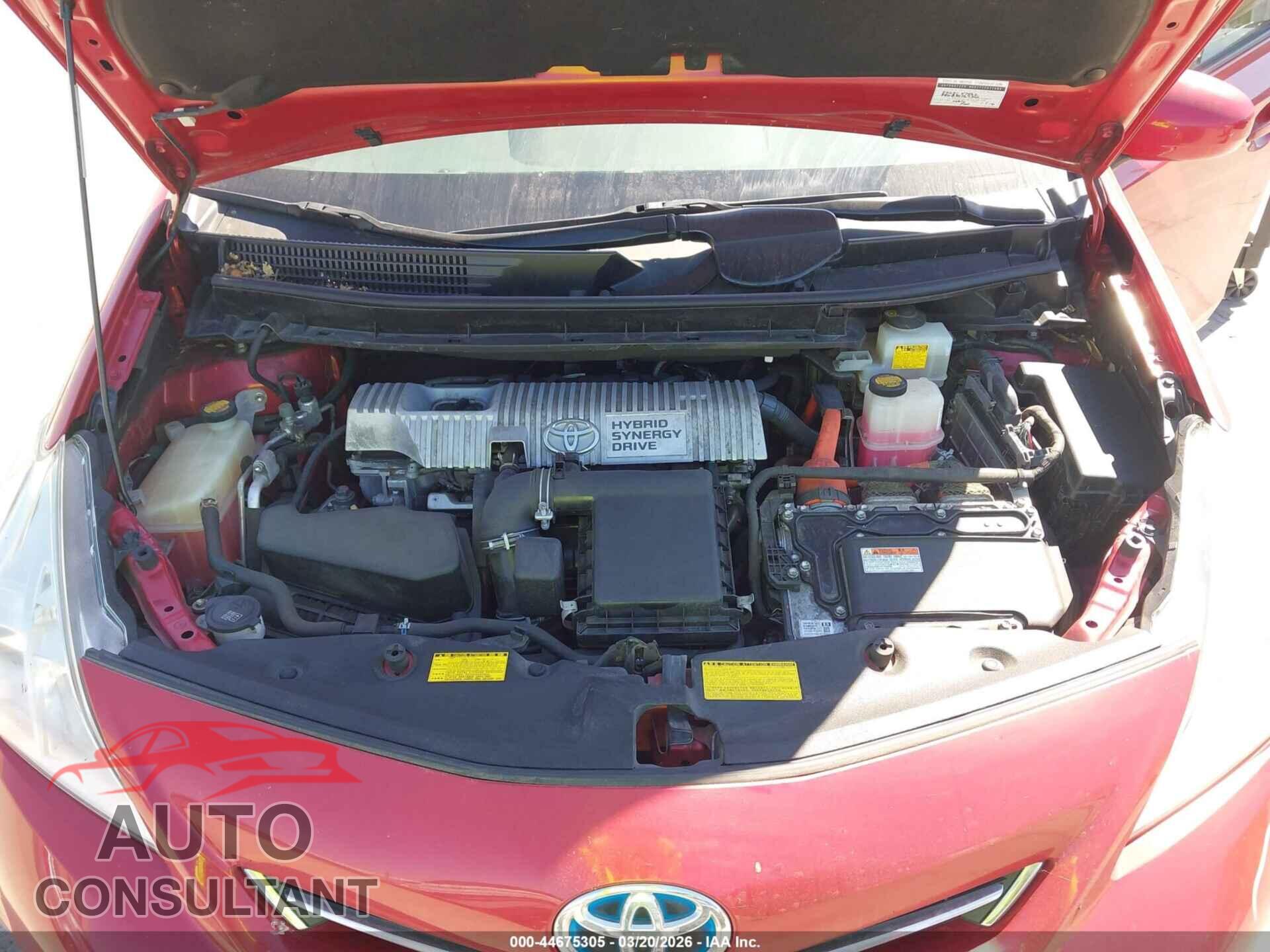 TOYOTA PRIUS V 2014 - JTDZN3EU4E3335449