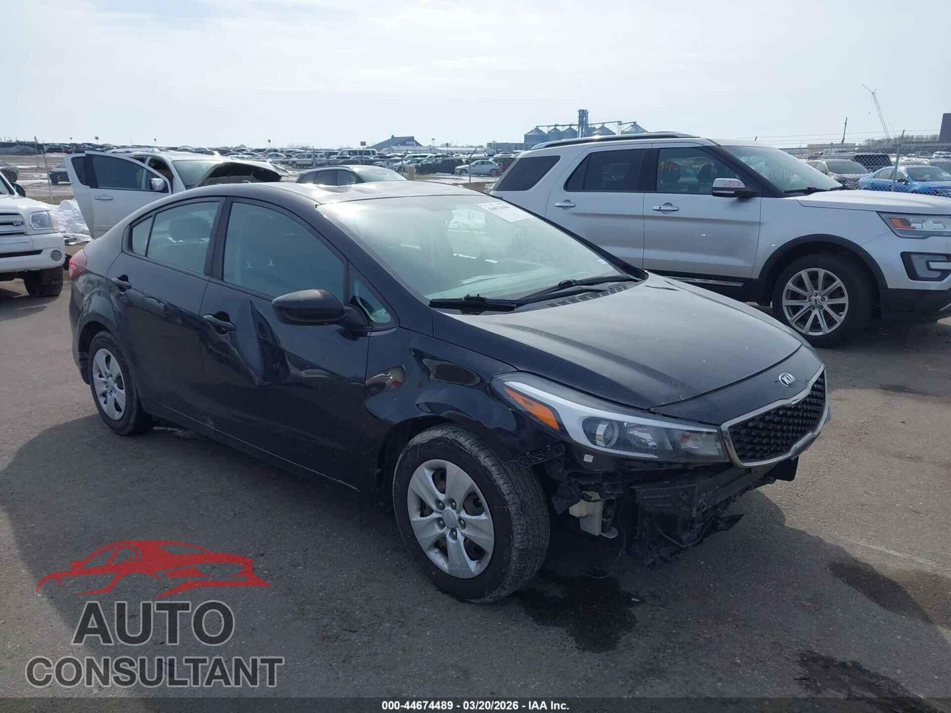 KIA FORTE 2017 - 3KPFK4A72HE096109