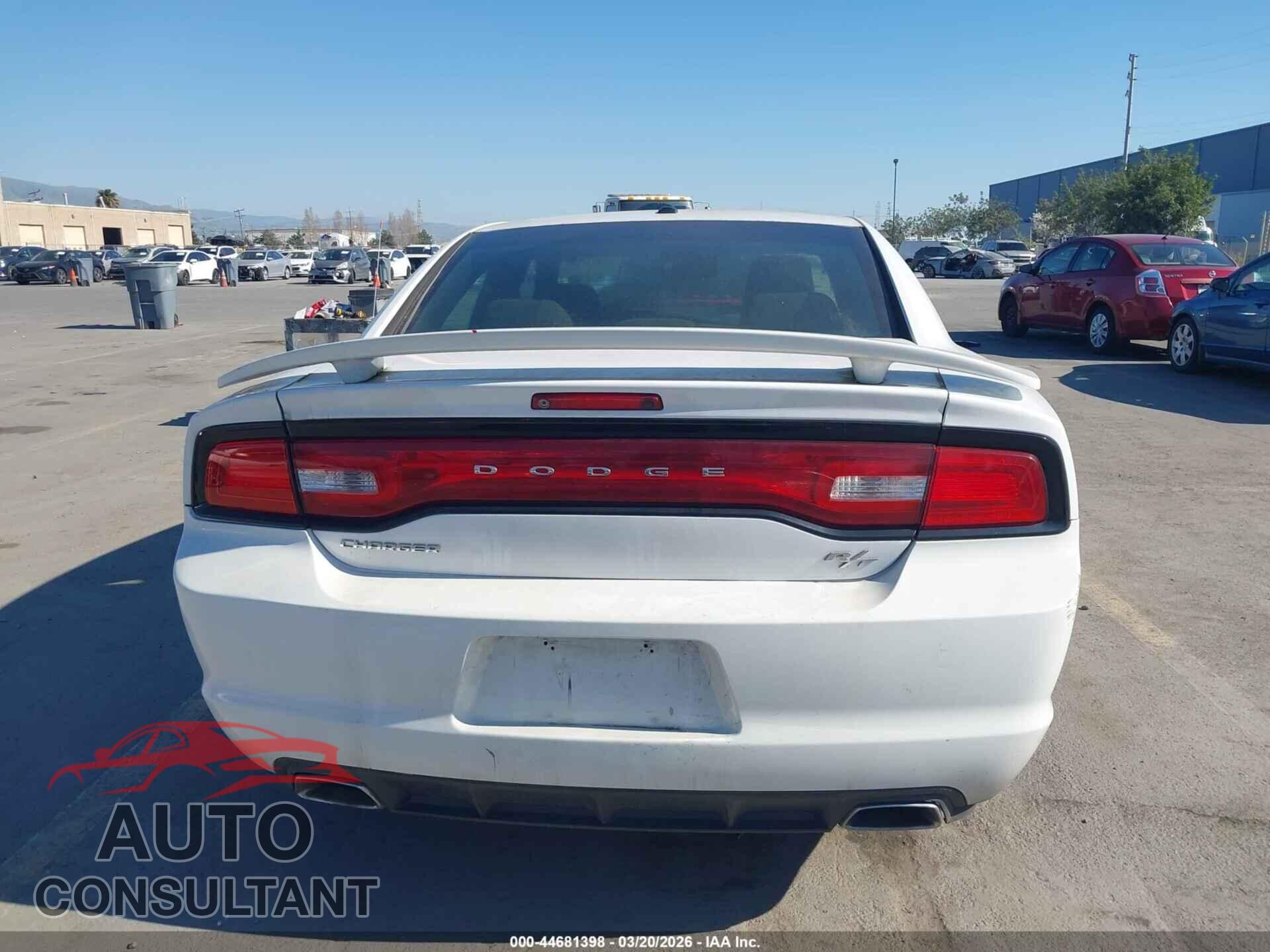 DODGE CHARGER 2012 - 2C3CDXCT9CH194547