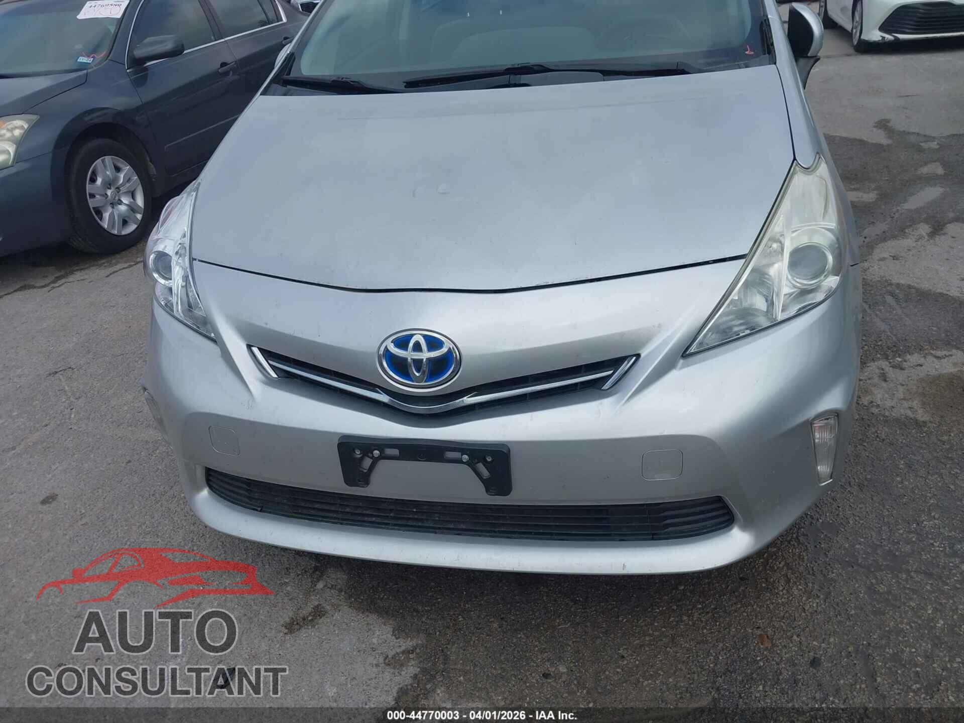 TOYOTA PRIUS V 2012 - JTDZN3EU8C3114983