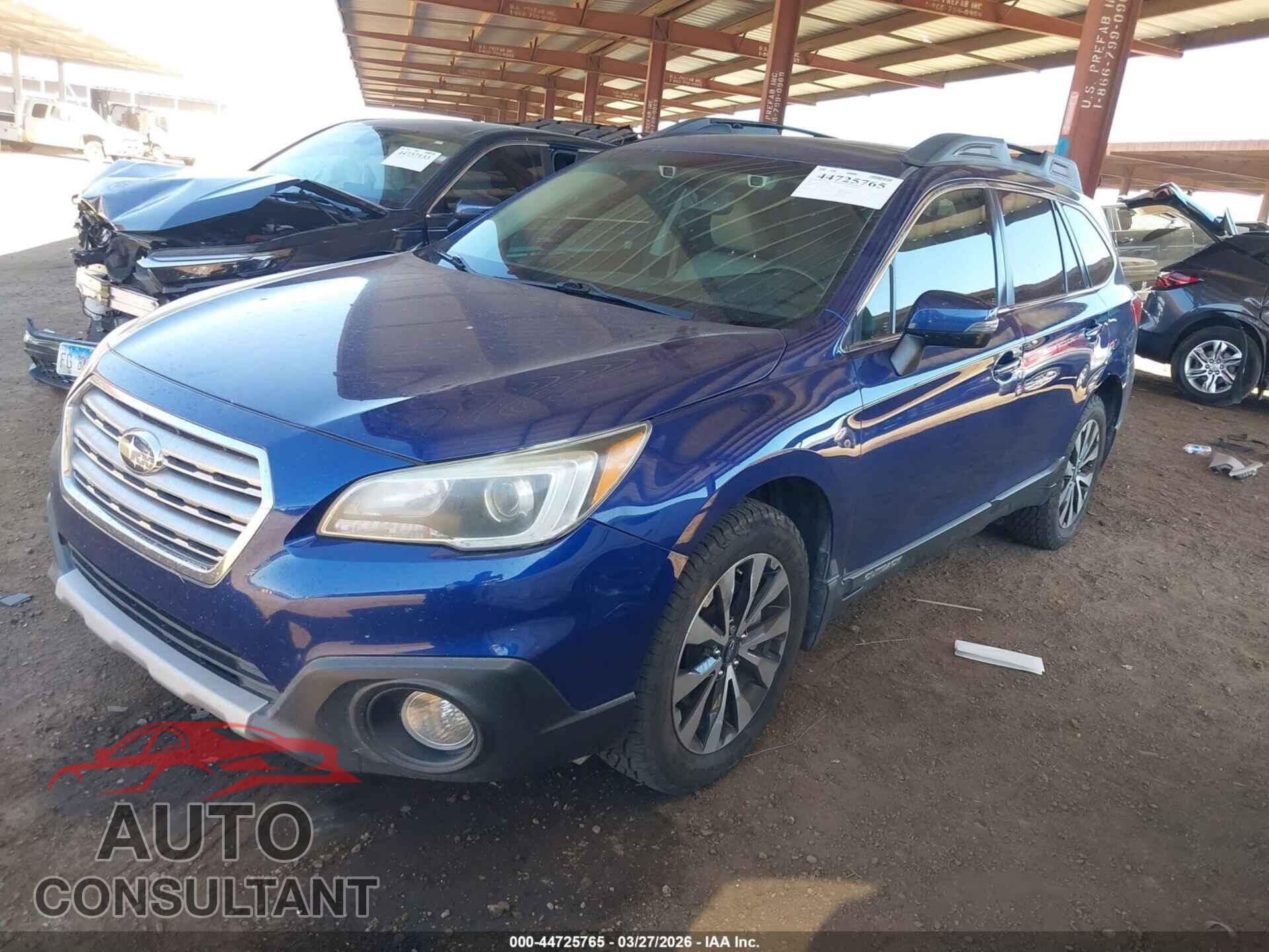SUBARU OUTBACK 2016 - 4S4BSENC3G3255040
