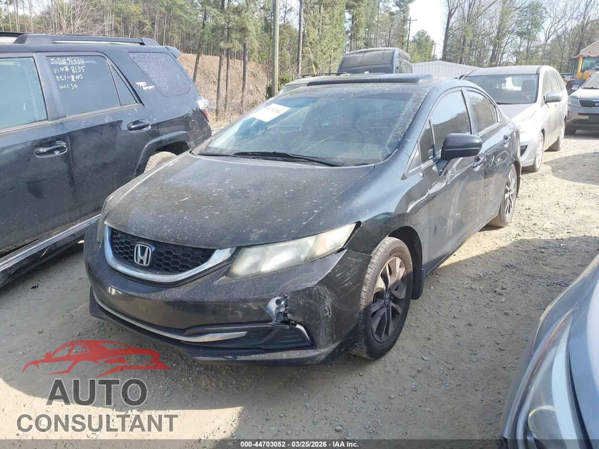HONDA CIVIC 2014 - 19XFB2F89EE052240
