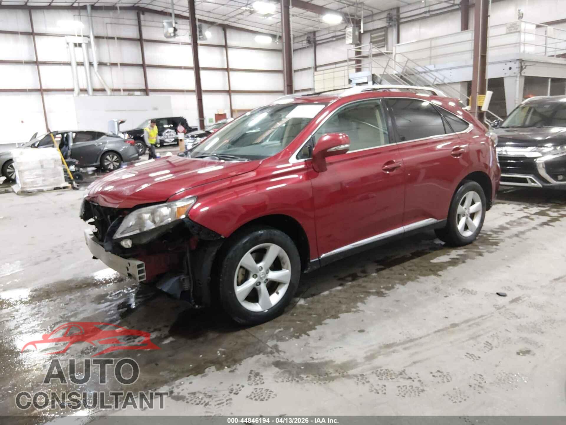 LEXUS RX 350 2011 - 2T2BK1BA3BC095608