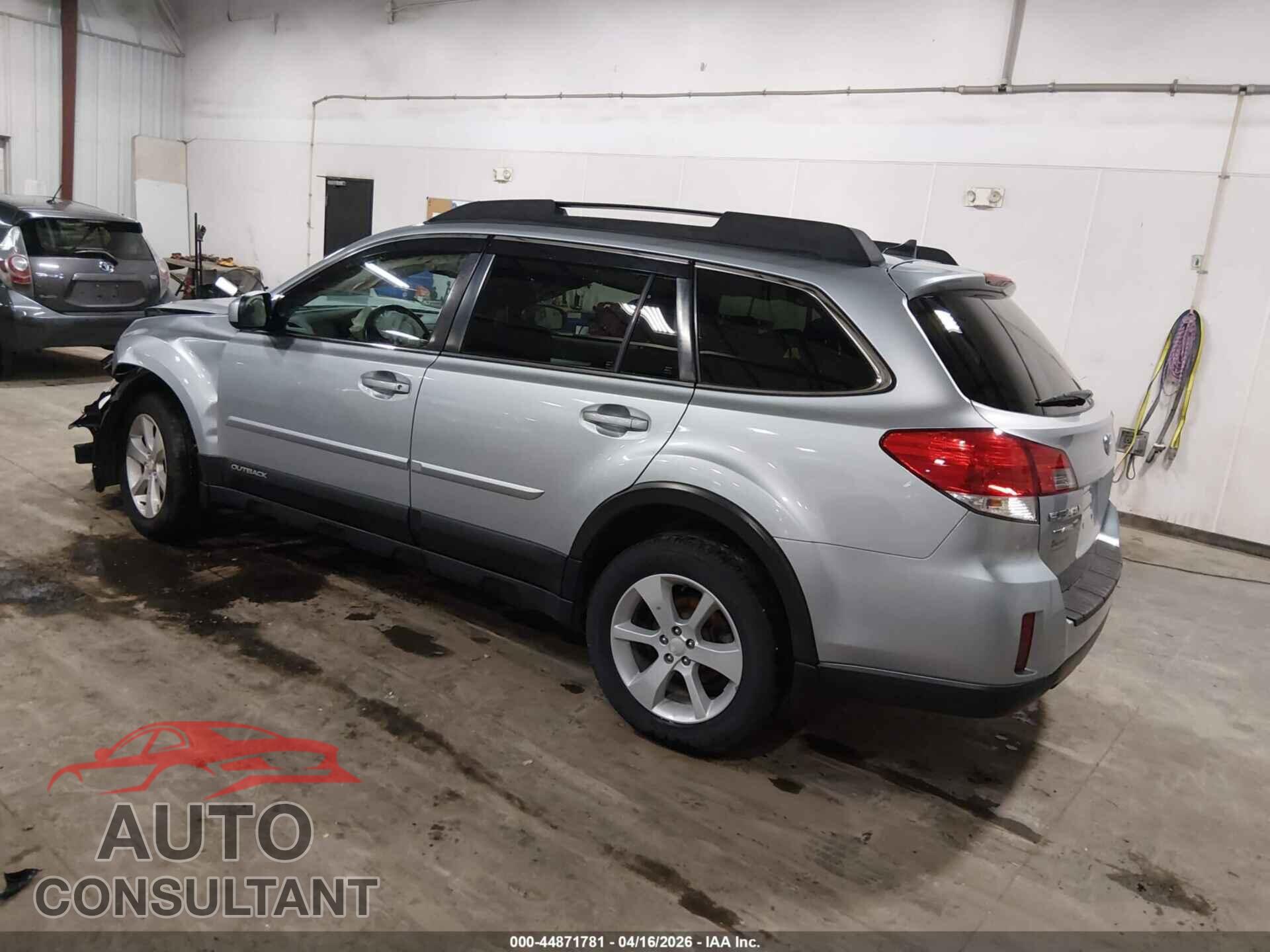 SUBARU OUTBACK 2014 - 4S4BRBCC2E3308501