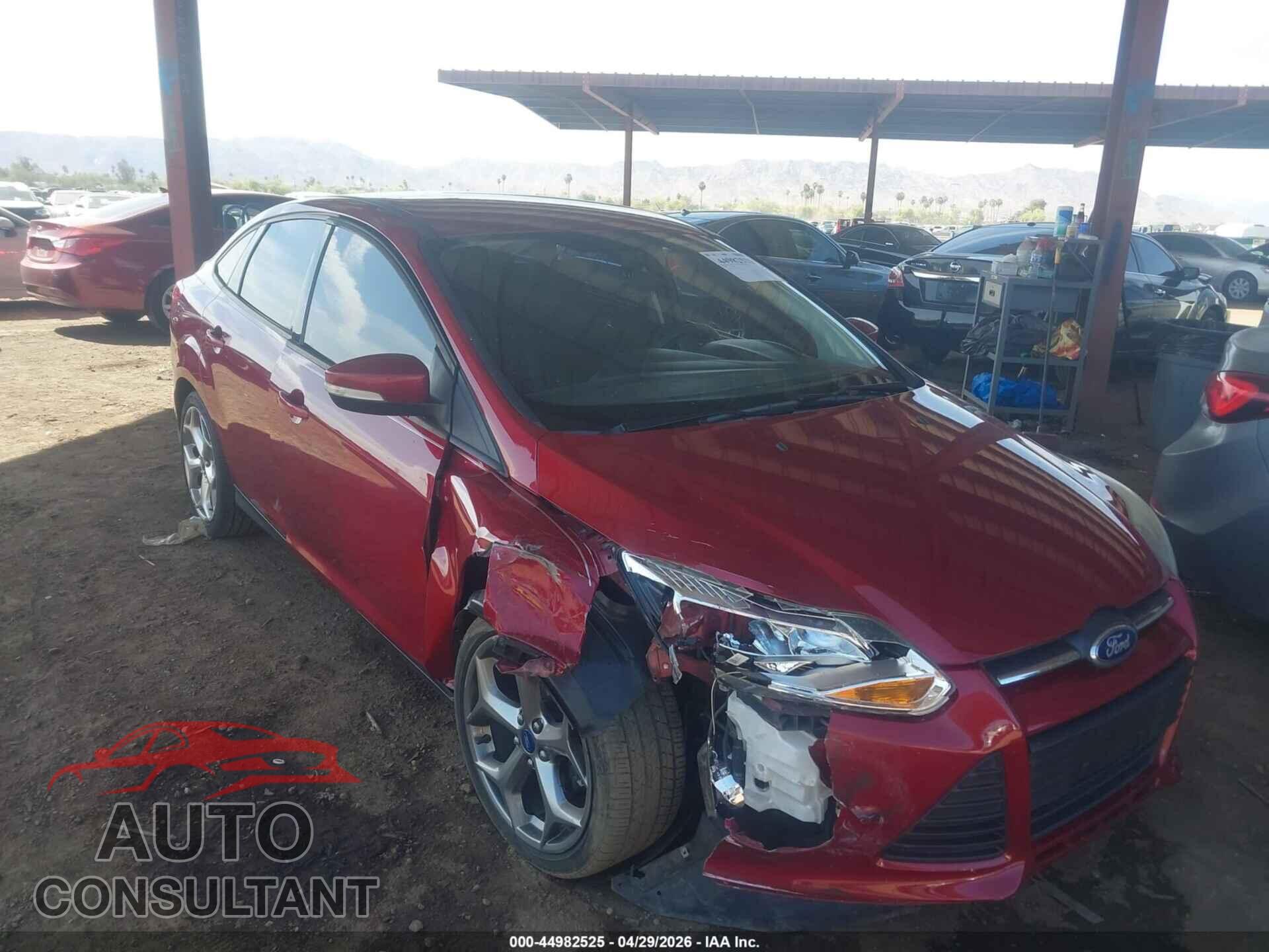 FORD FOCUS 2013 - 1FADP3F27DL363204
