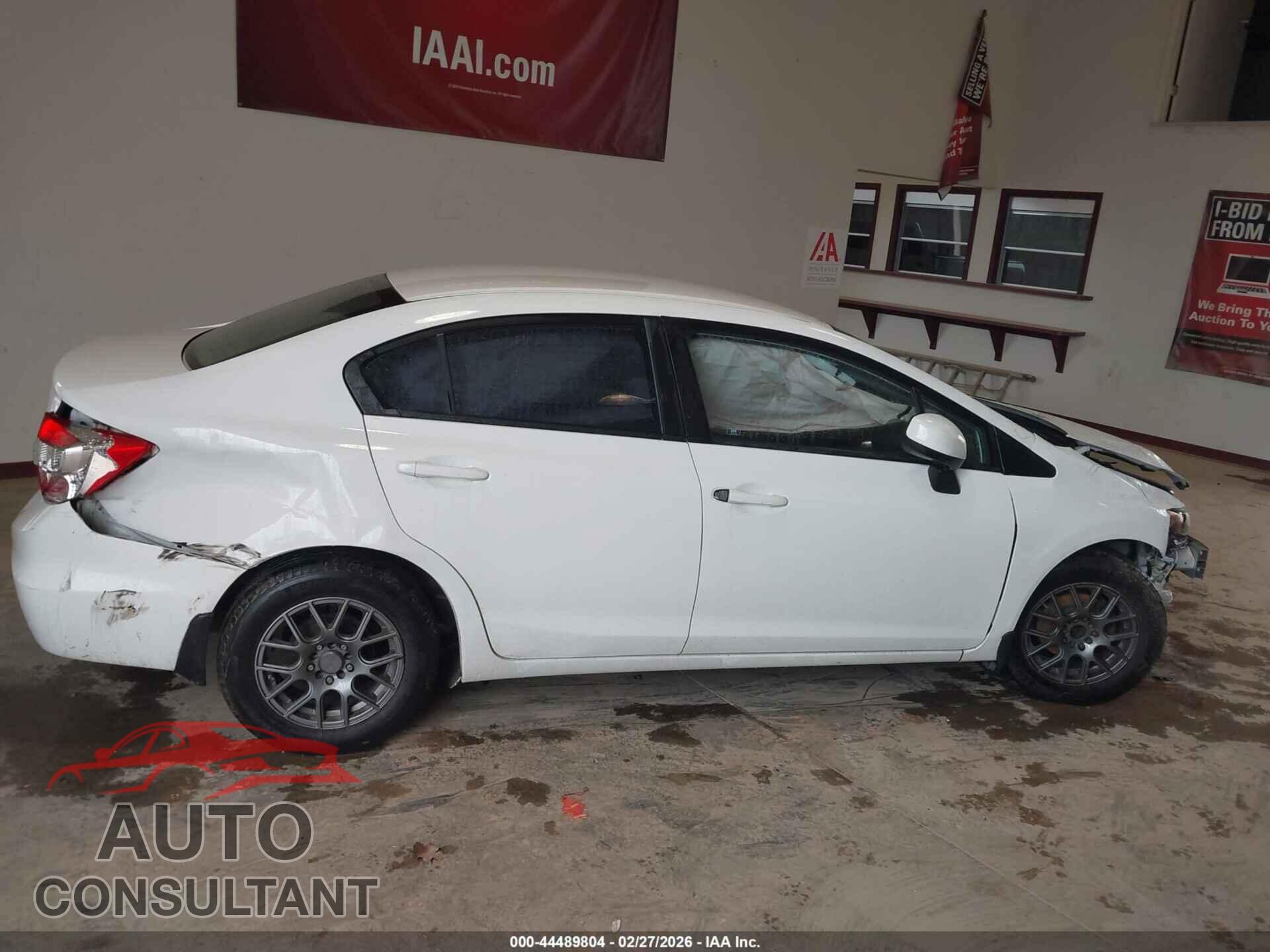 HONDA CIVIC 2012 - 19XFB2F58CE106145