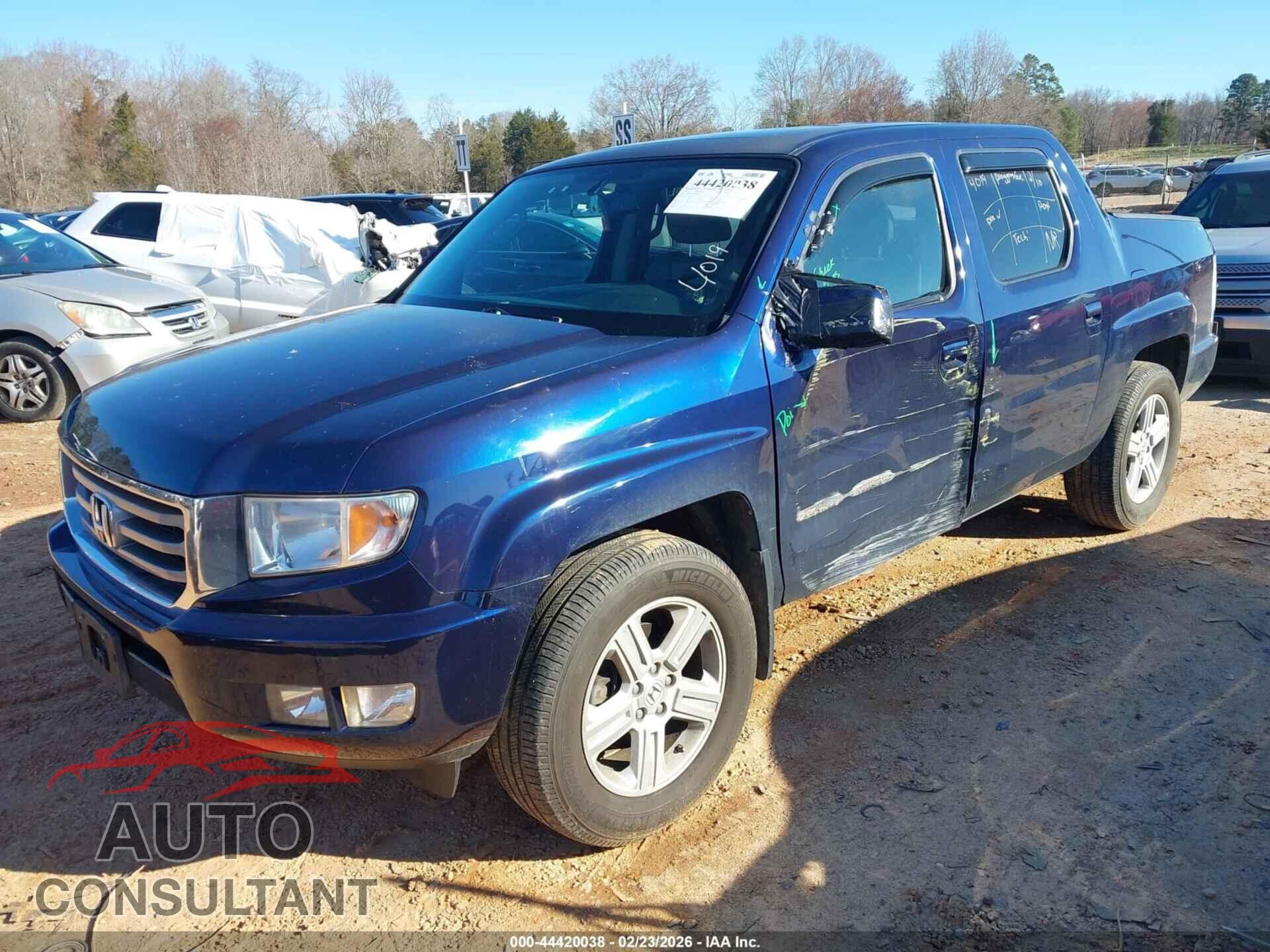 HONDA RIDGELINE 2013 - 5FPYK1F54DB014956