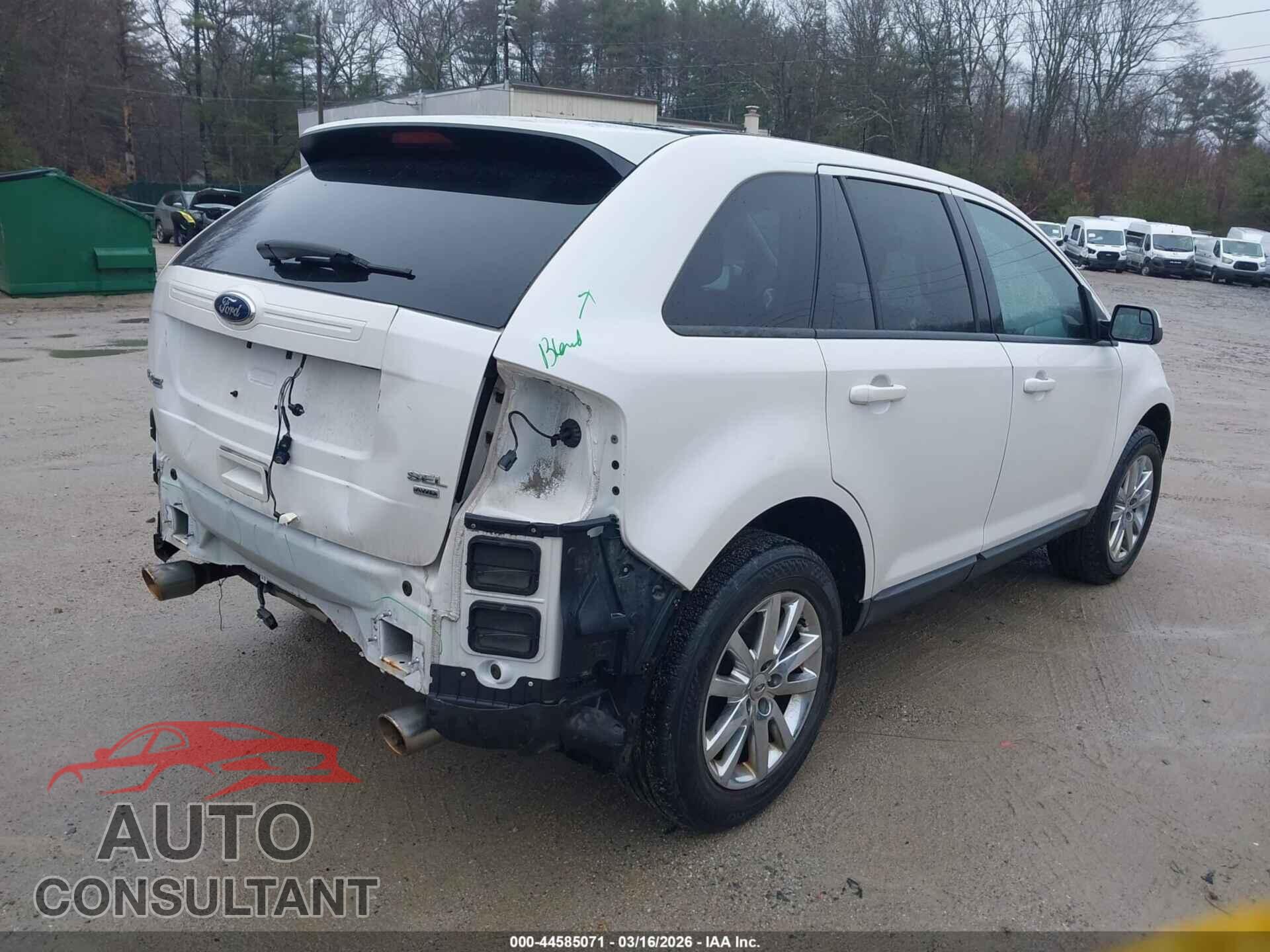 FORD EDGE 2013 - 2FMDK4JC6DBA56200