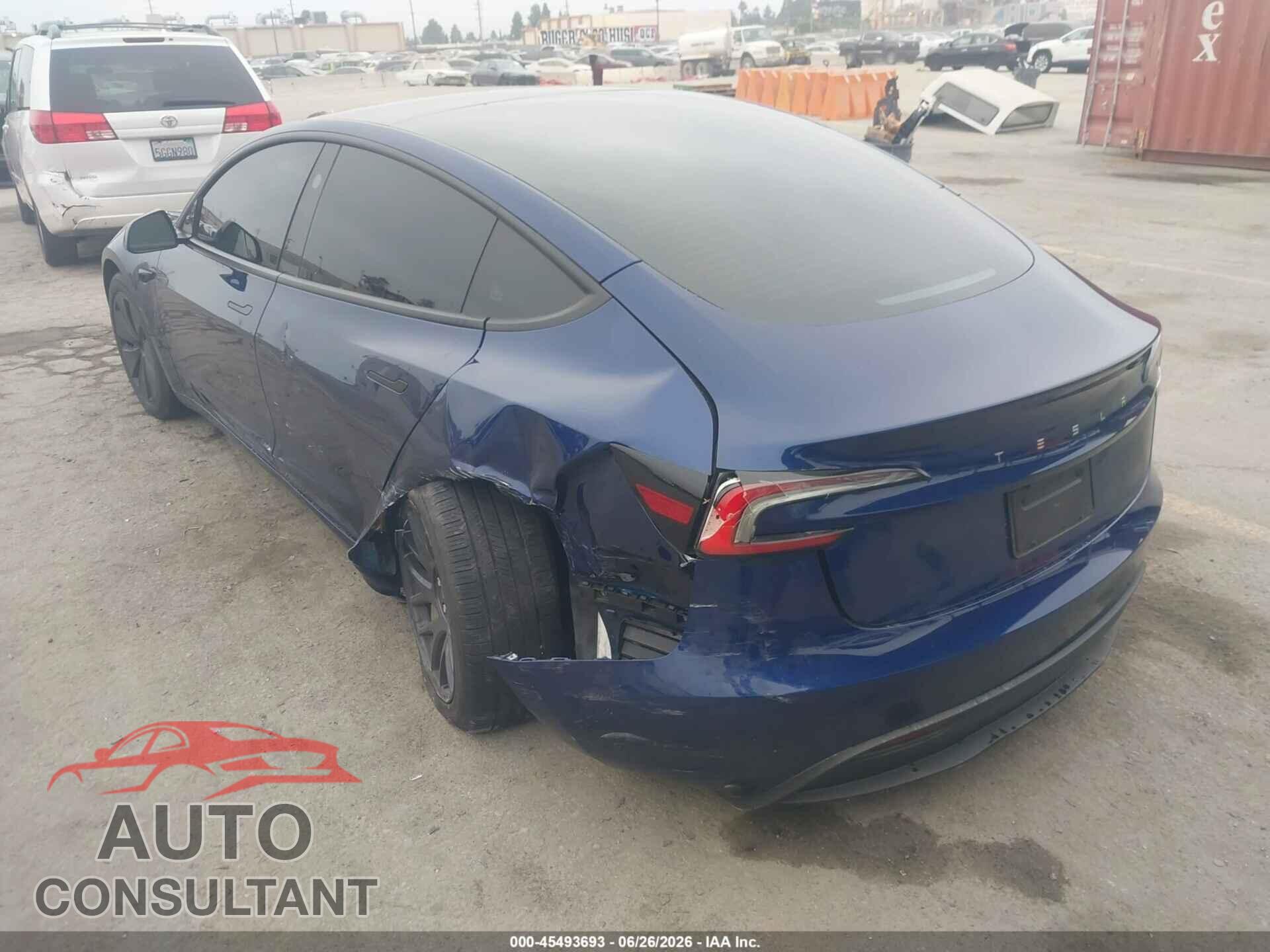 TESLA MODEL 3 2024 - 5YJ3E1EA5RF766536