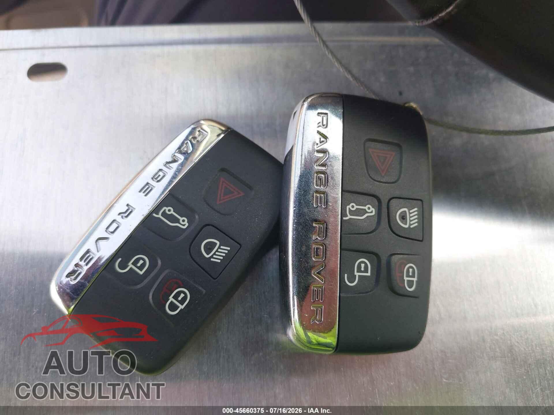 LAND ROVER RANGE ROVER 2015 - SALGS2VFXFA215446