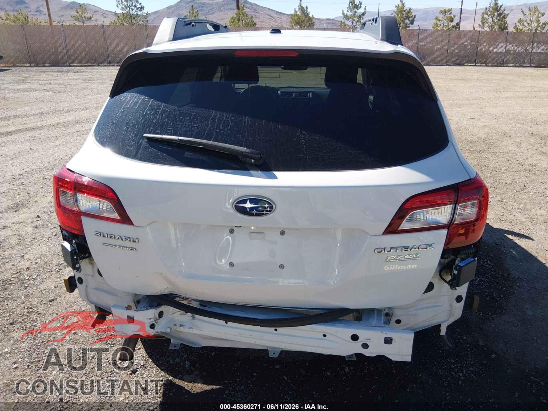 SUBARU OUTBACK 2015 - 4S4BSAFC9F3295192