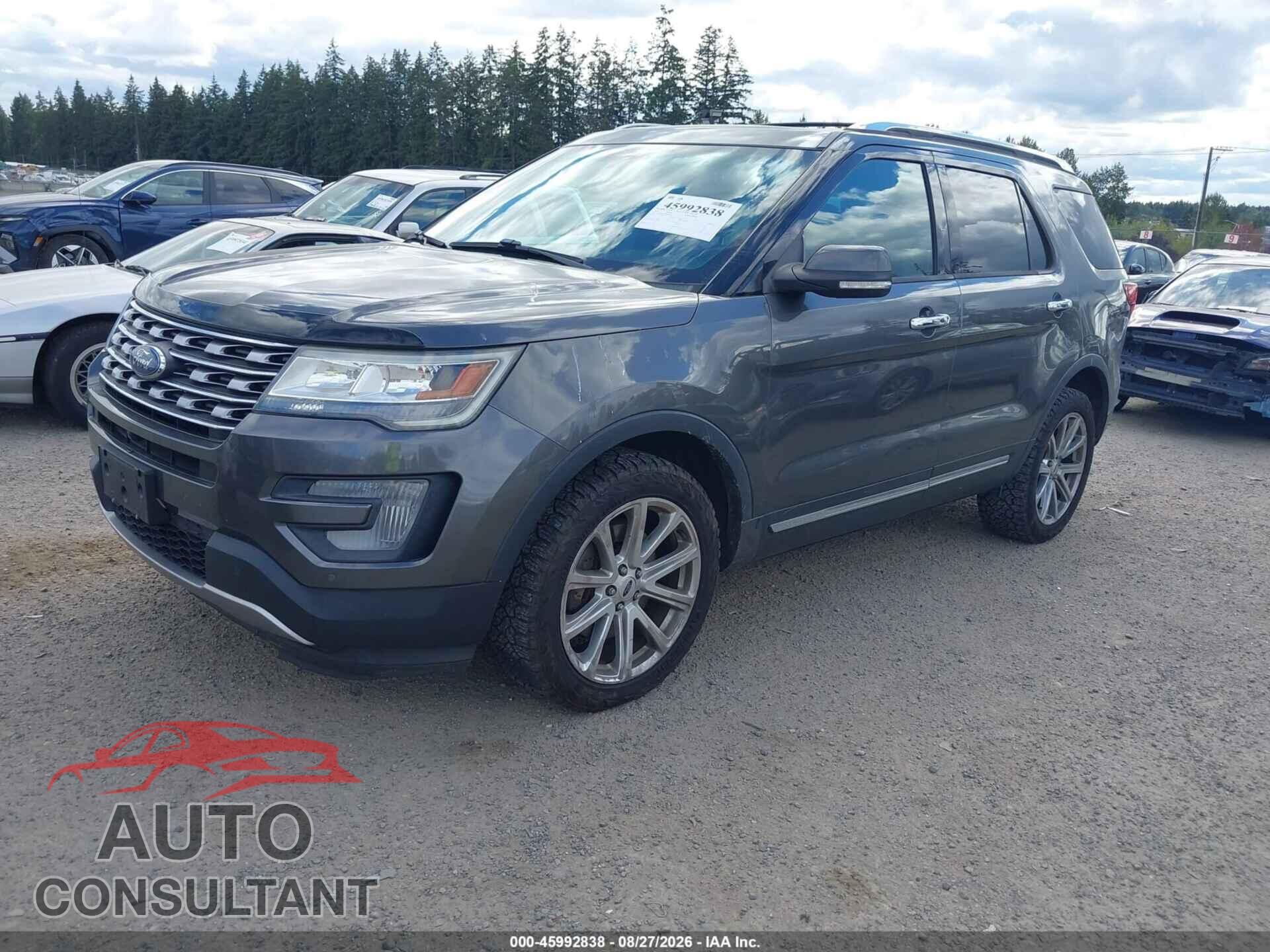 FORD EXPLORER 2016 - 1FM5K8F83GGB67381