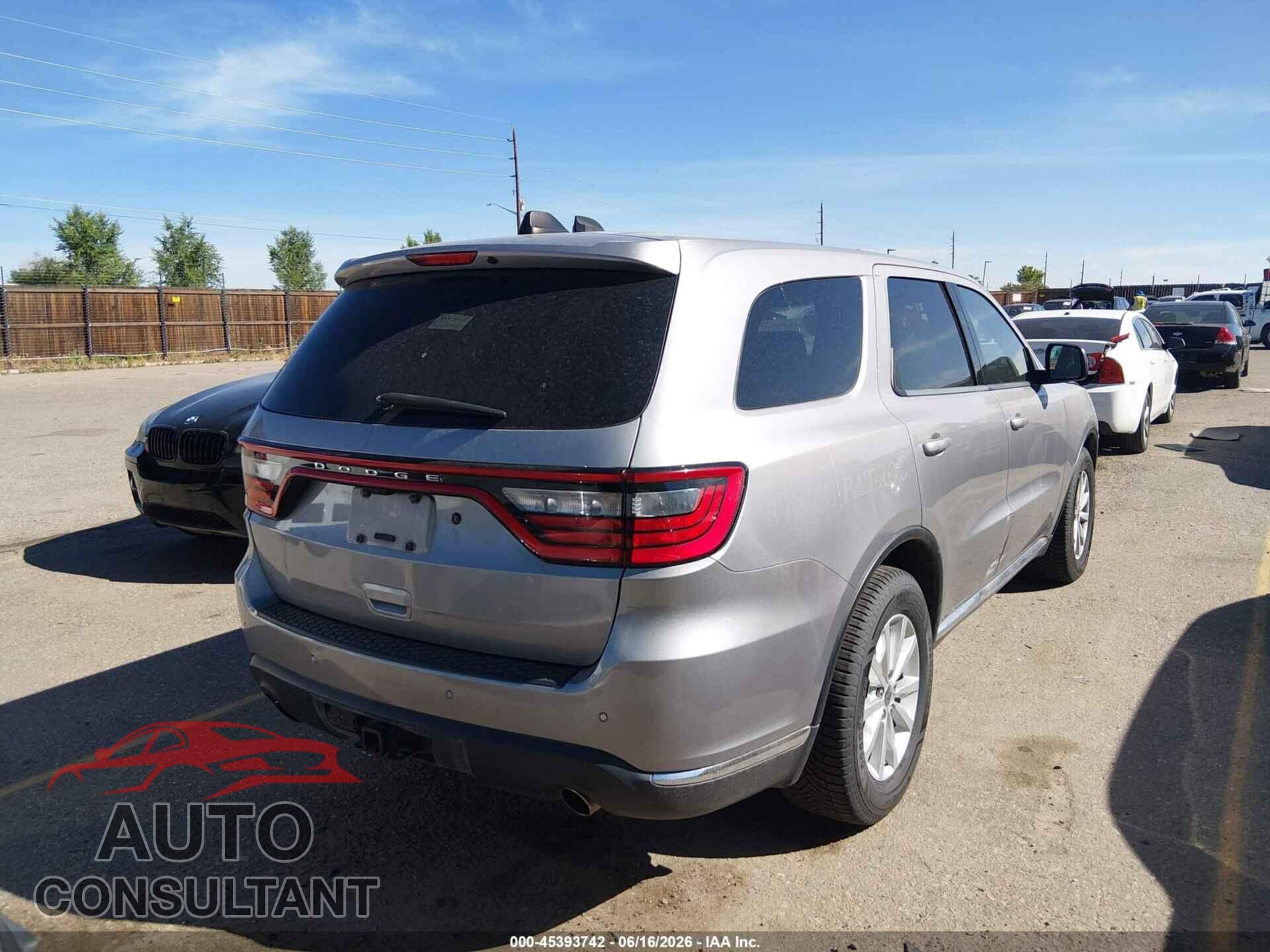 DODGE DURANGO 2020 - 1C4SDJFT8LC346031