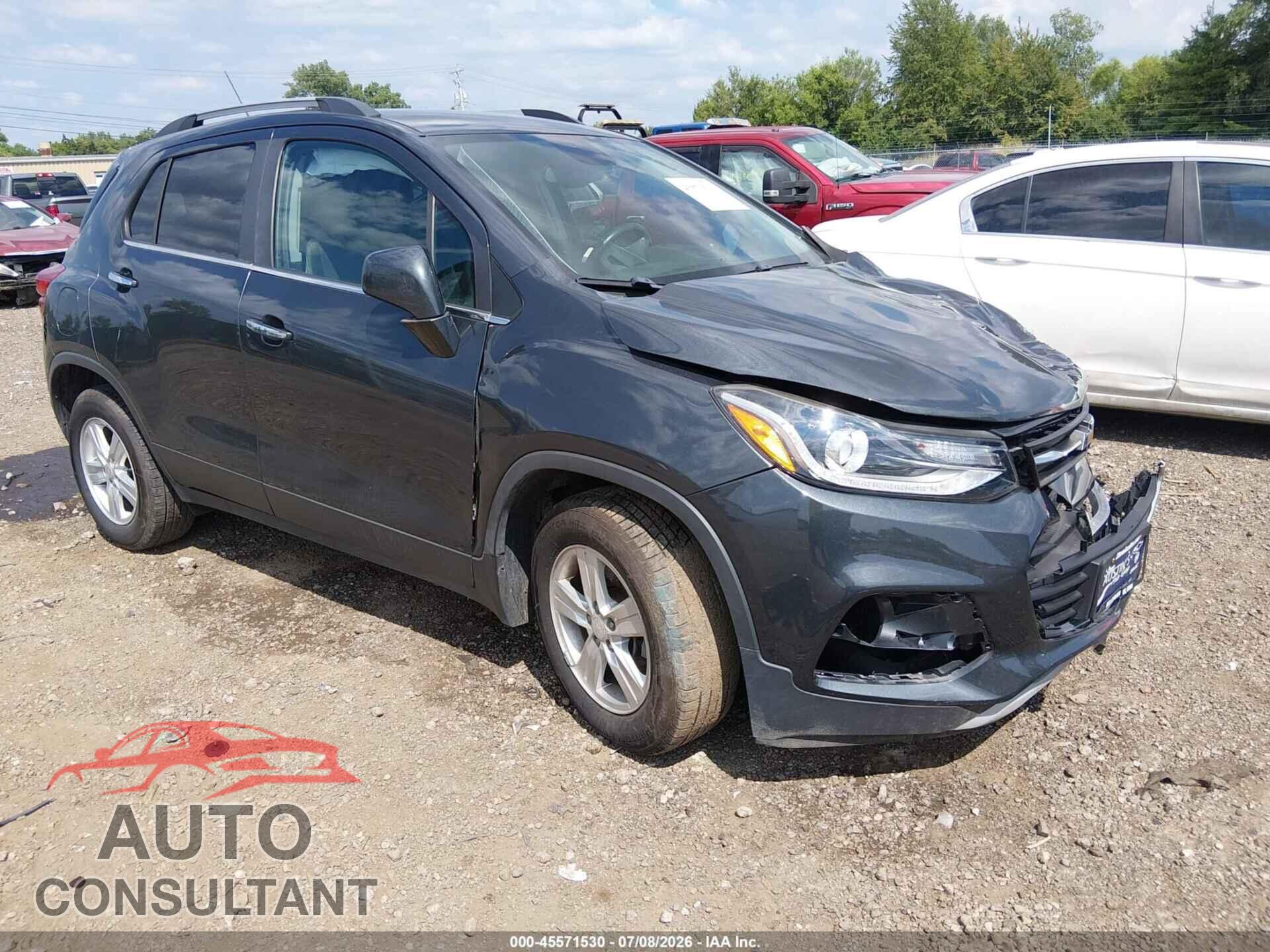 CHEVROLET TRAX 2019 - 3GNCJLSB3KL192750