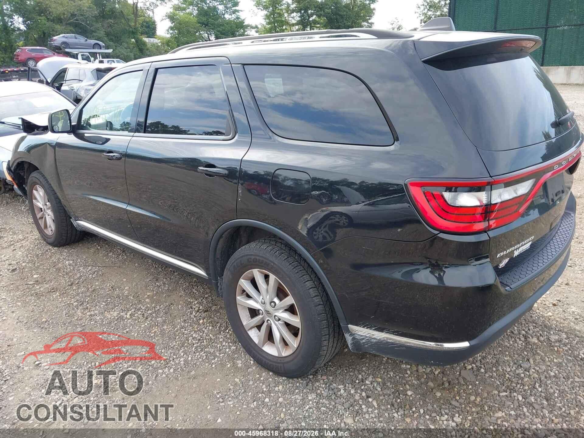 DODGE DURANGO 2022 - 1C4RDJAG4NC160580