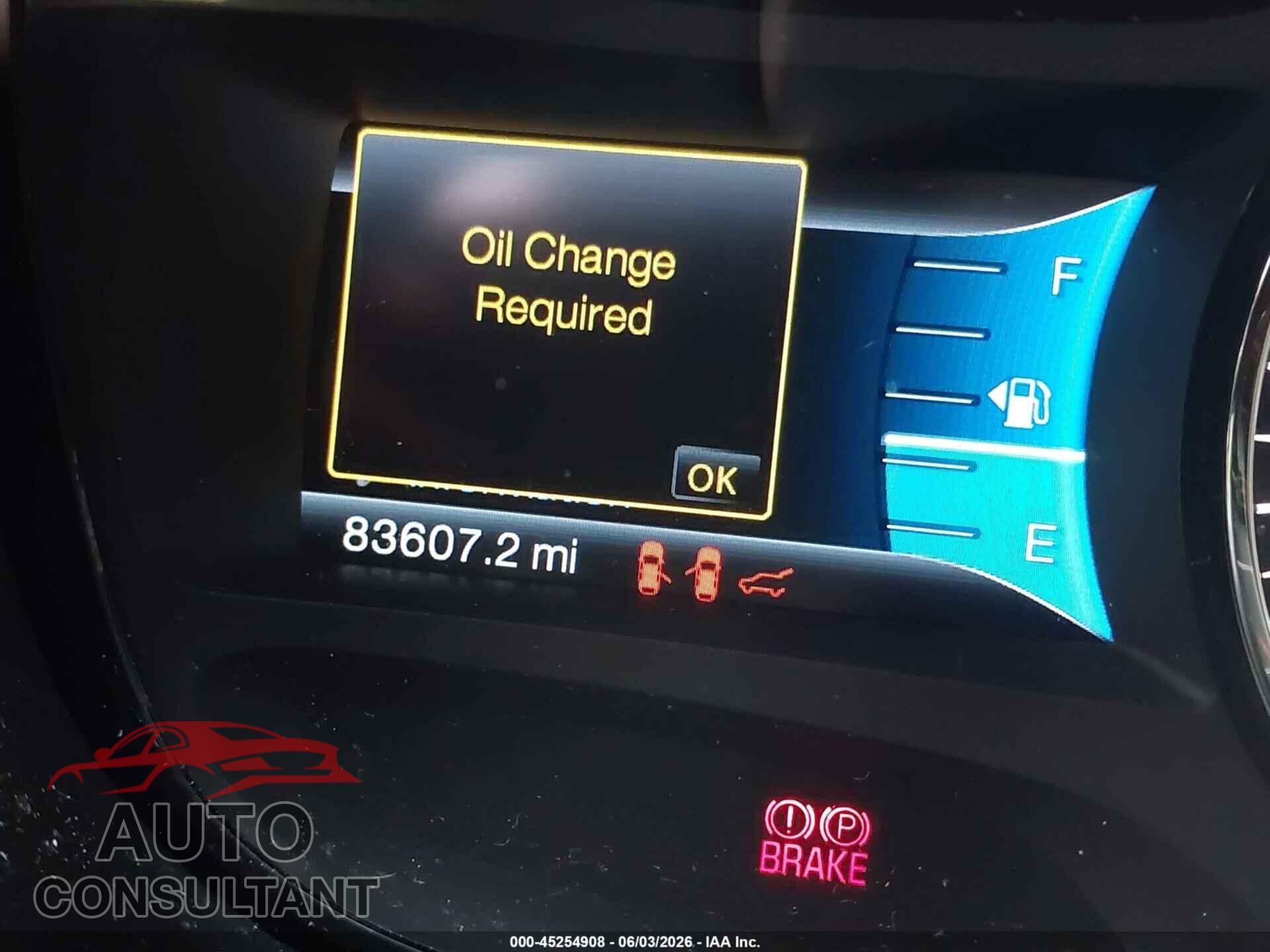 FORD EDGE 2011 - 2FMDK3KC3BBB51352