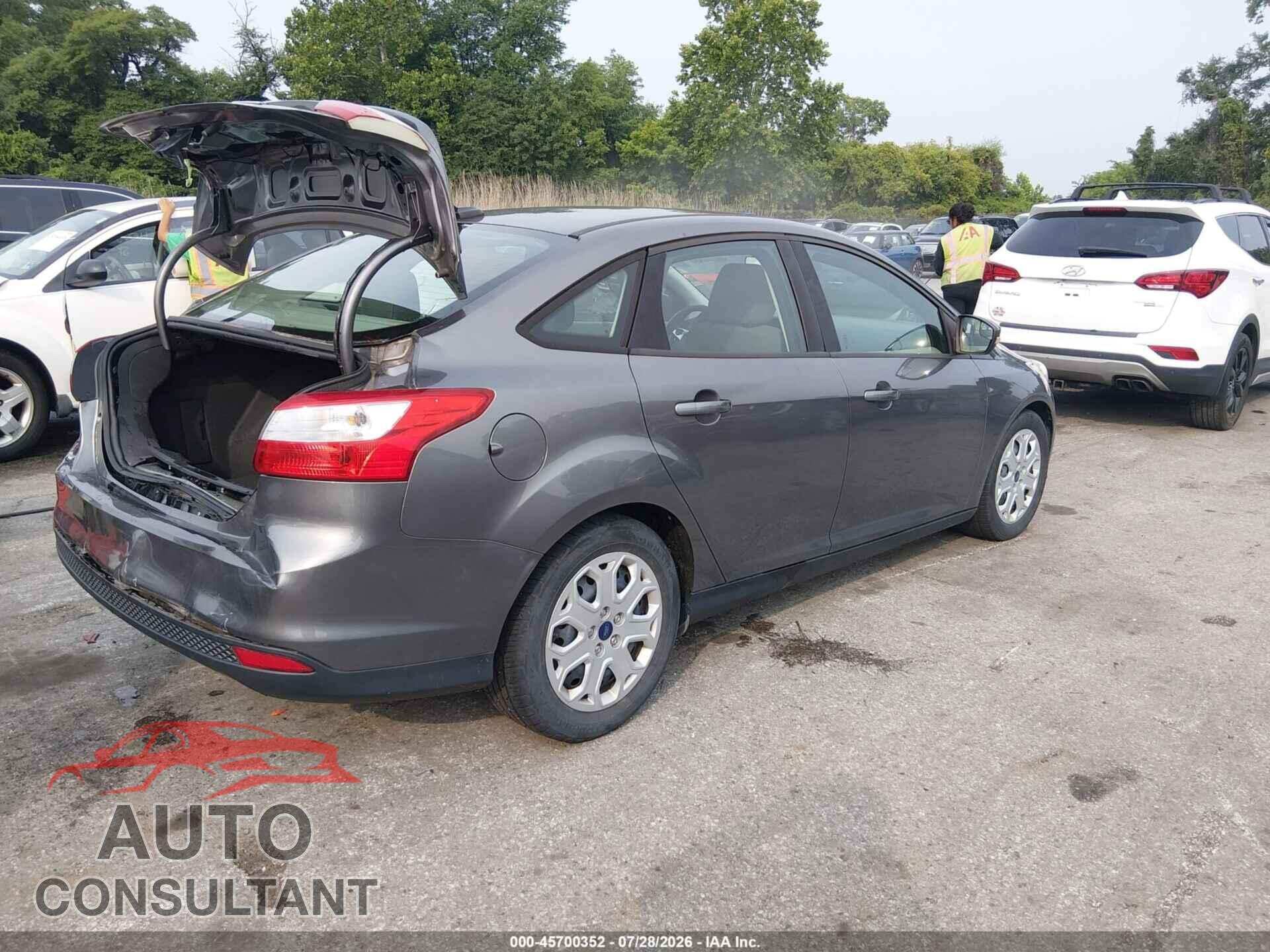 FORD FOCUS 2013 - 1FADP3F26DL199217