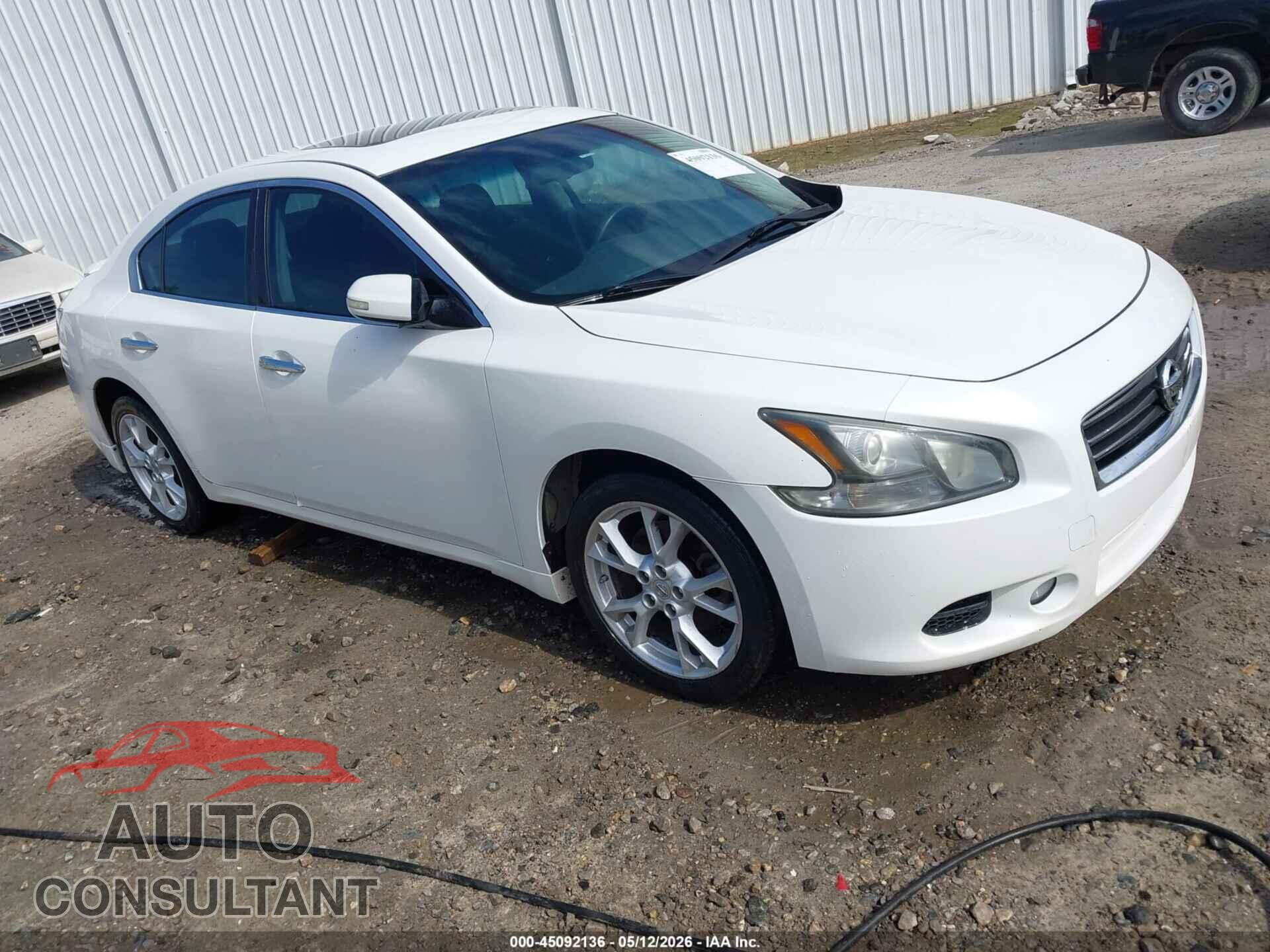 NISSAN MAXIMA 2012 - 1N4AA5AP5CC816575