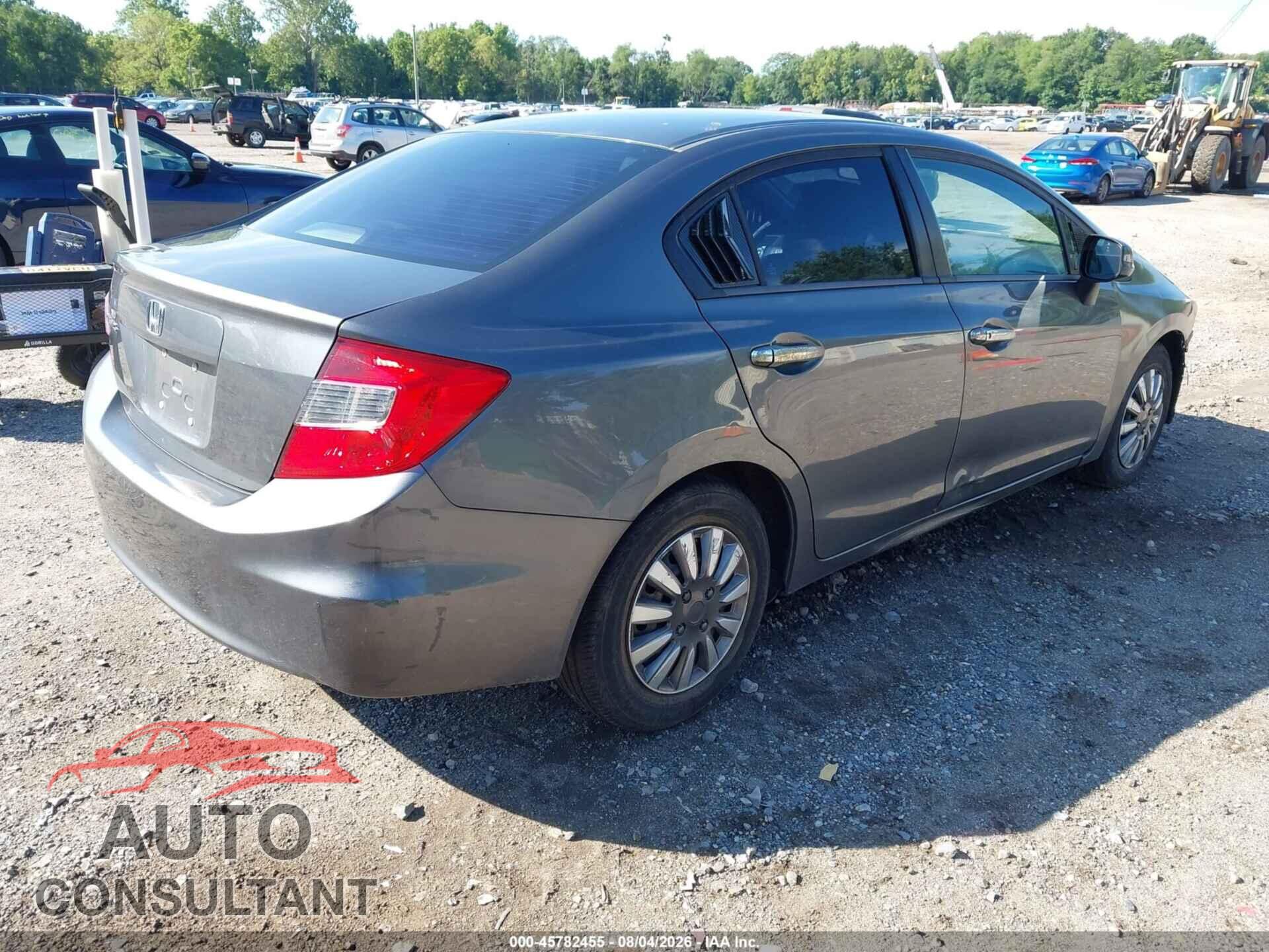 HONDA CIVIC 2012 - 2HGFB2F50CH318558