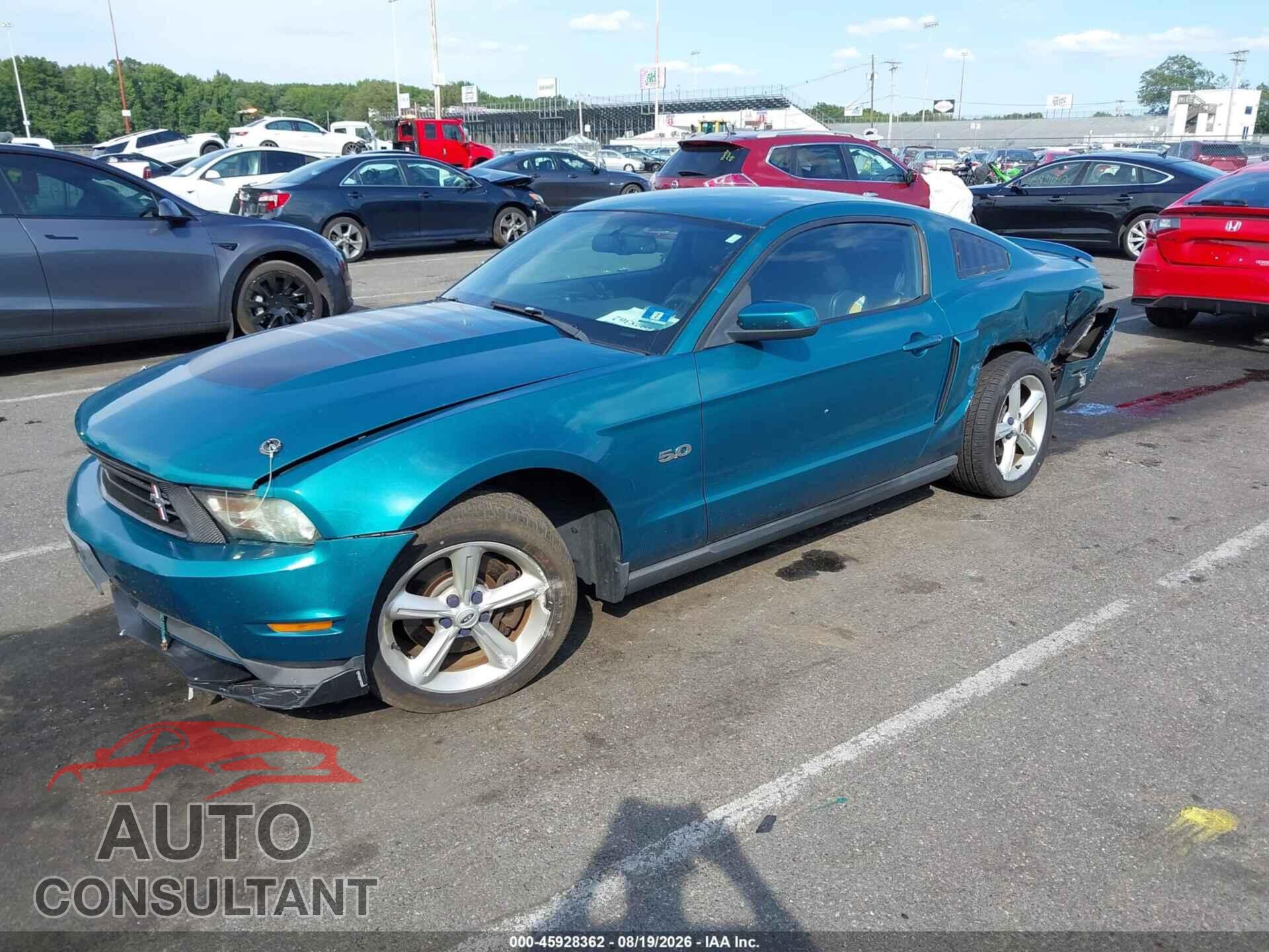 FORD MUSTANG 2011 - 1ZVBP8CF2B5121442