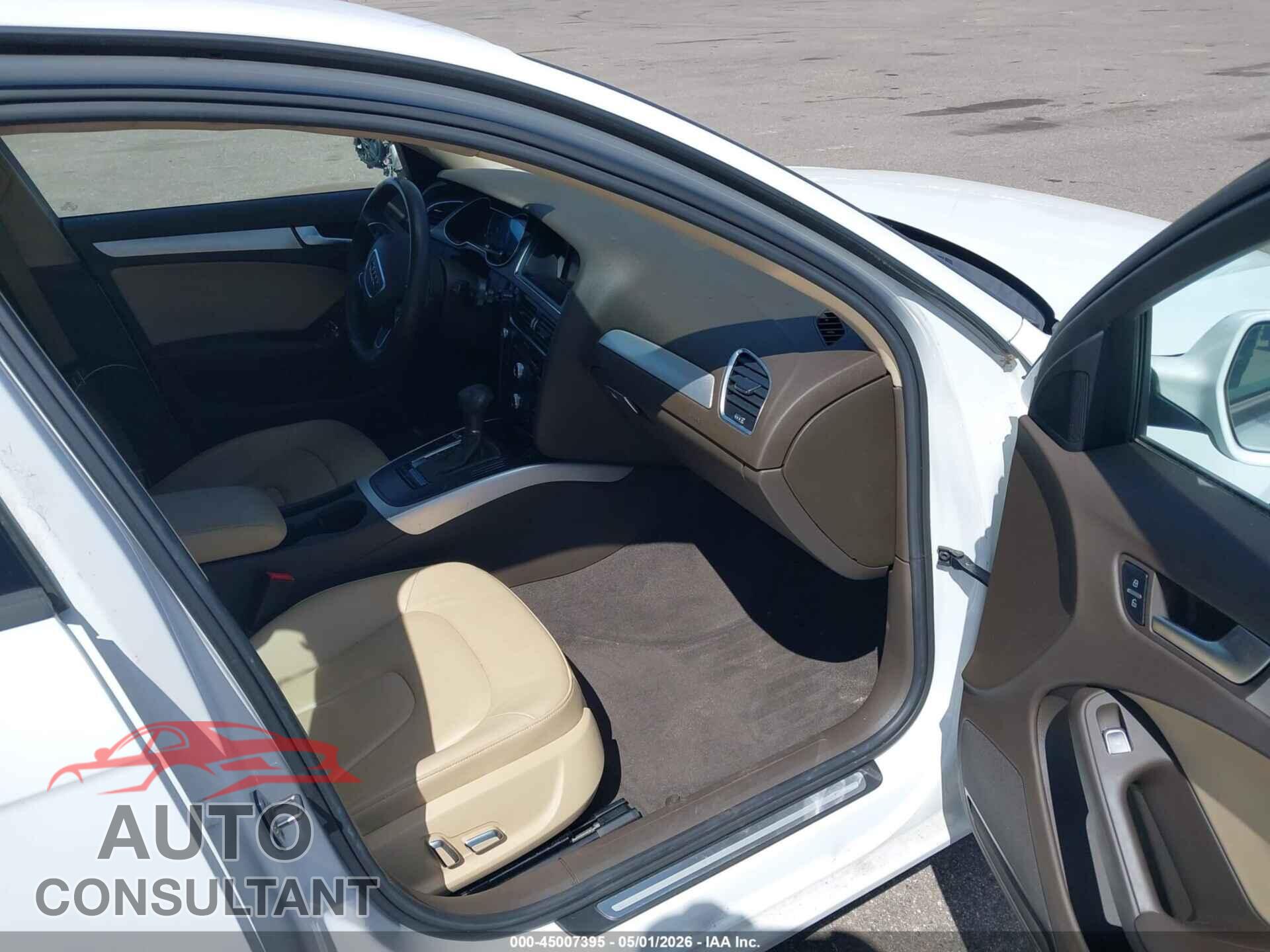 AUDI A4 2013 - WAUAFAFL3DN024602