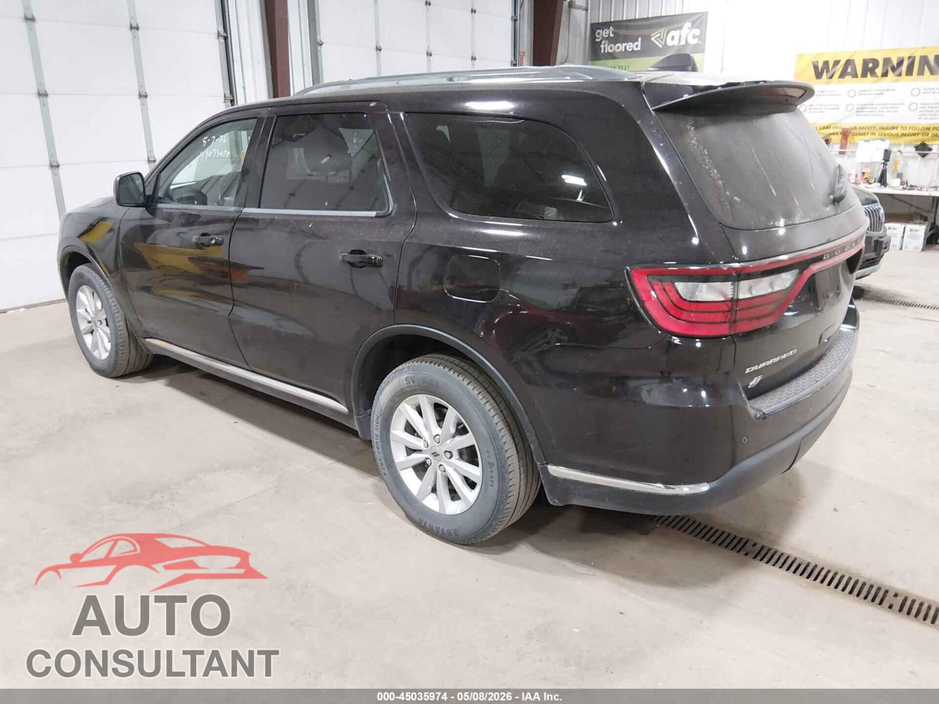 DODGE DURANGO 2021 - 1C4RDJAG0MC544614