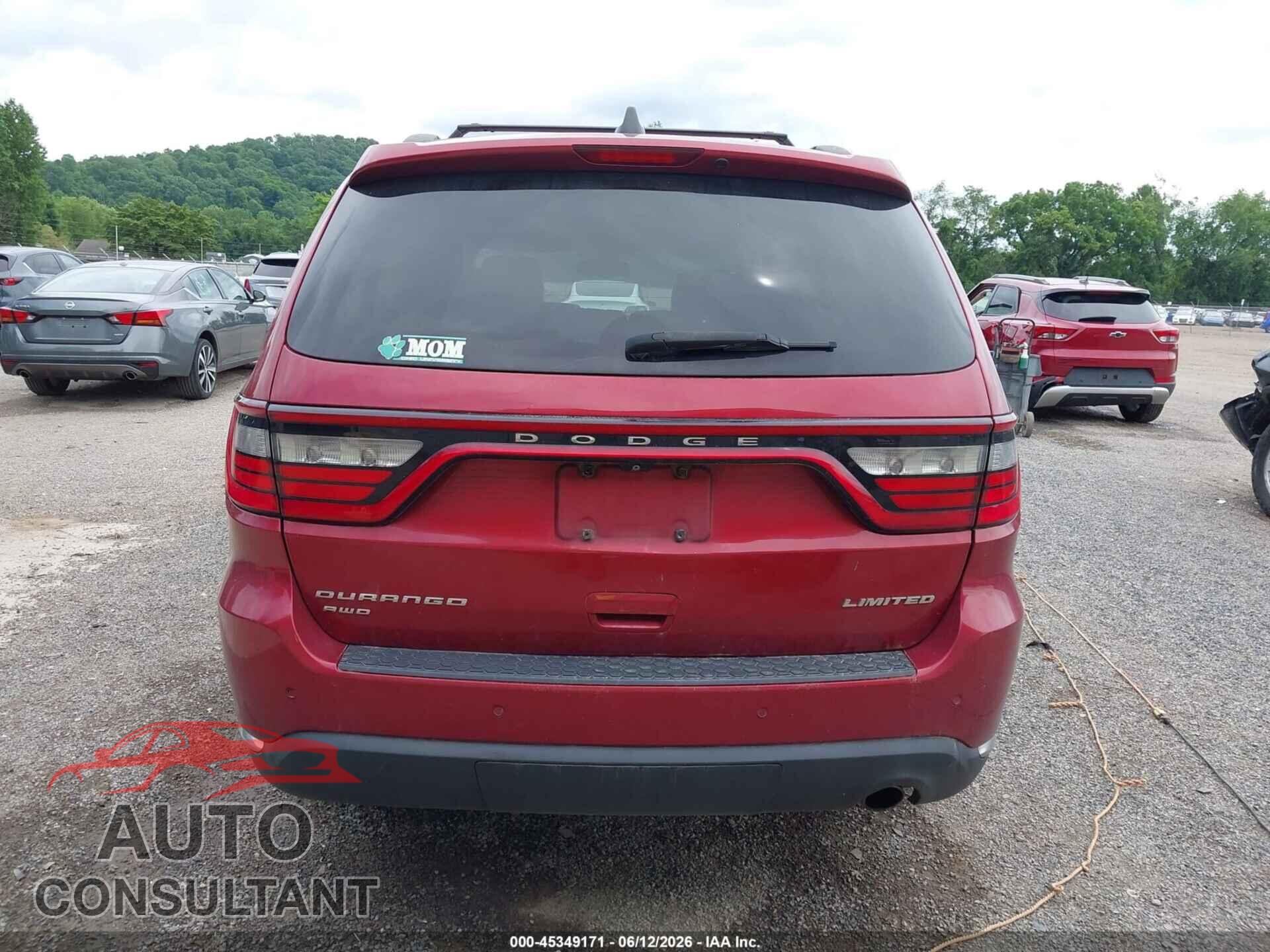 DODGE DURANGO 2014 - 1C4RDJDG4EC539588