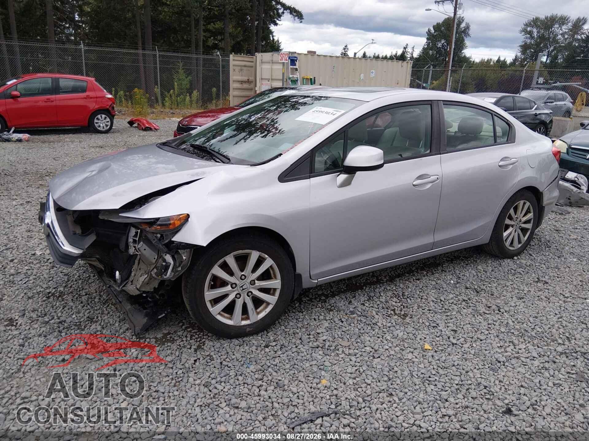 HONDA CIVIC 2012 - 2HGFB2F84CH320033