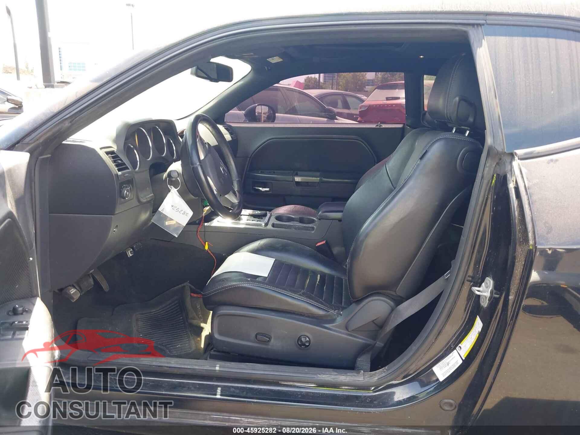 DODGE CHALLENGER 2012 - 2C3CDYBTXCH139239