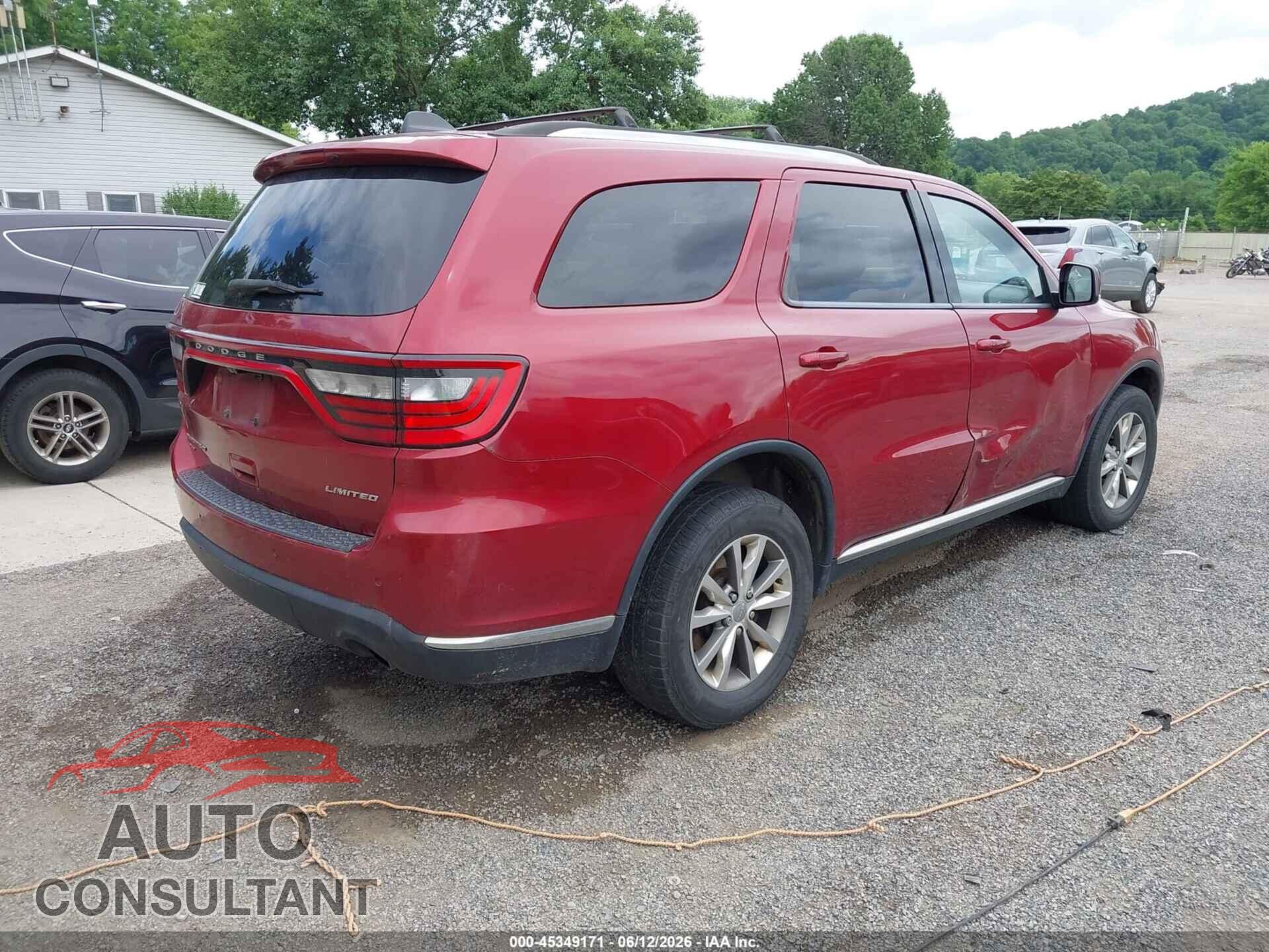 DODGE DURANGO 2014 - 1C4RDJDG4EC539588