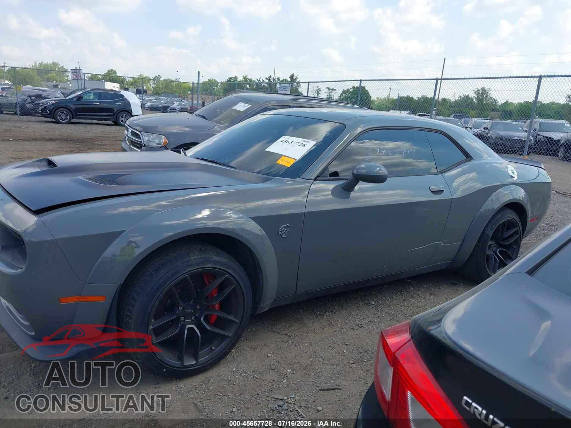 DODGE CHALLENGER 2018 - 2C3CDZAGXJH314502