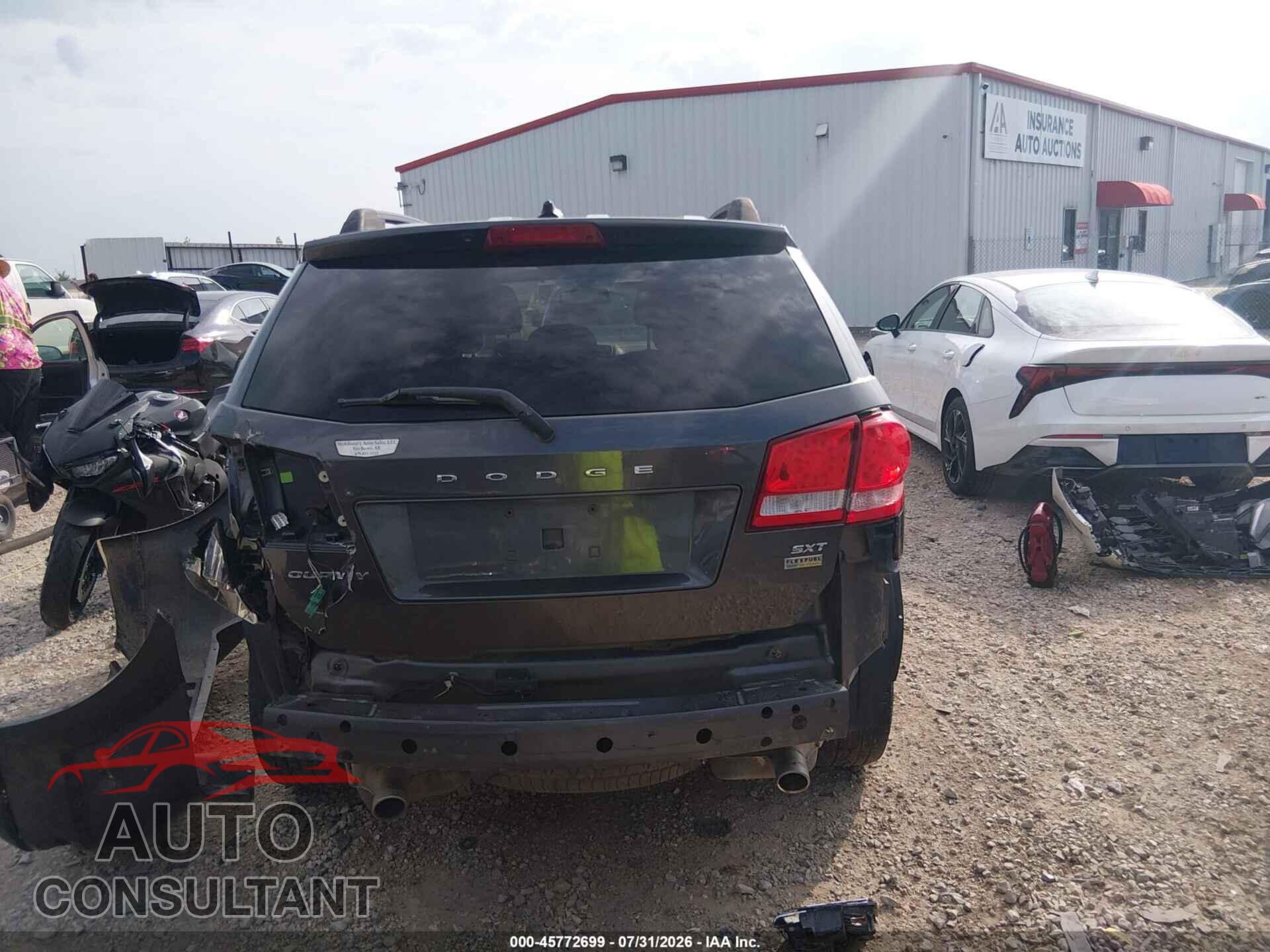 DODGE JOURNEY 2015 - 3C4PDCBG6FT627716