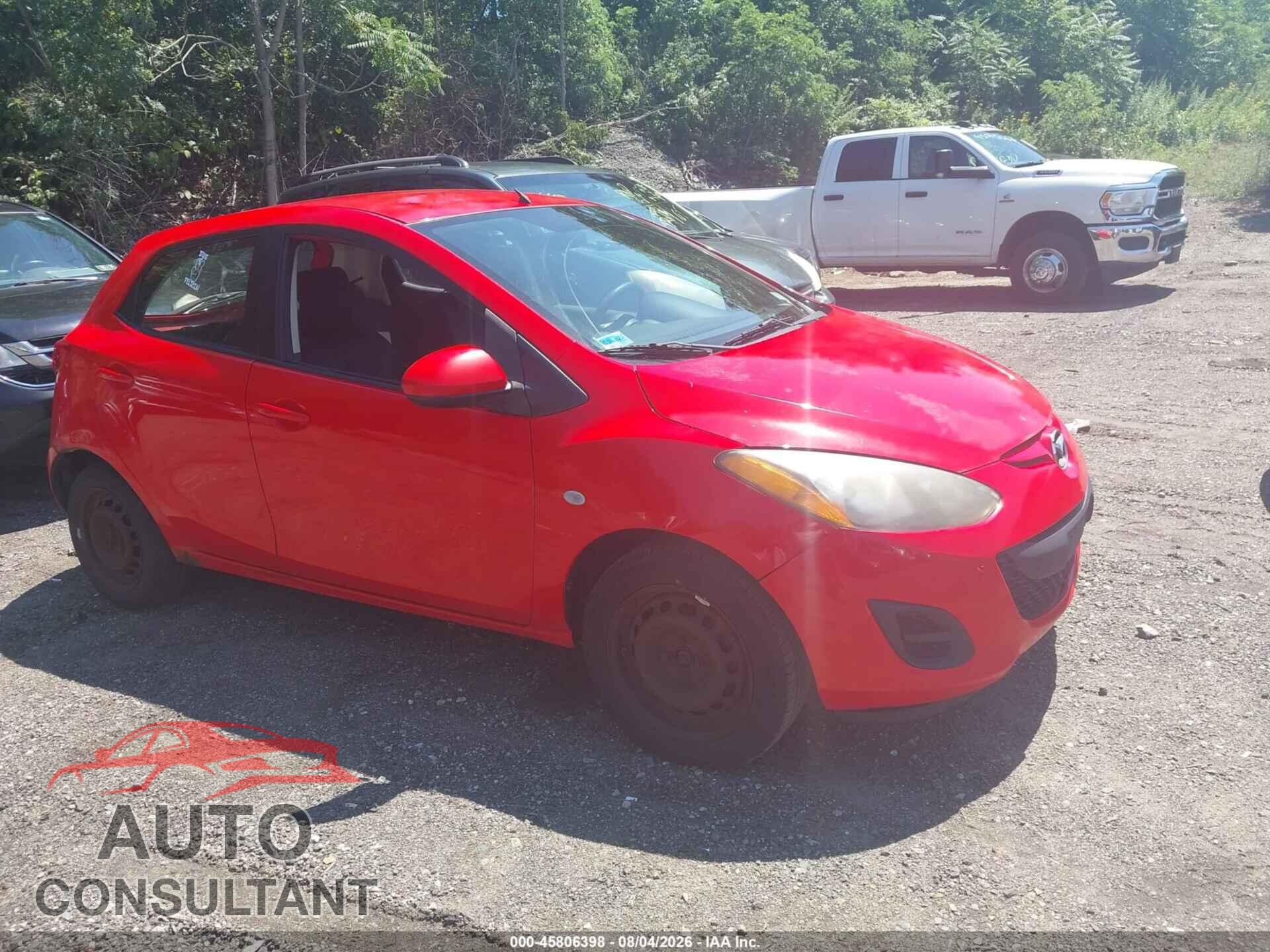 MAZDA MAZDA2 2012 - JM1DE1KZ0C0133219