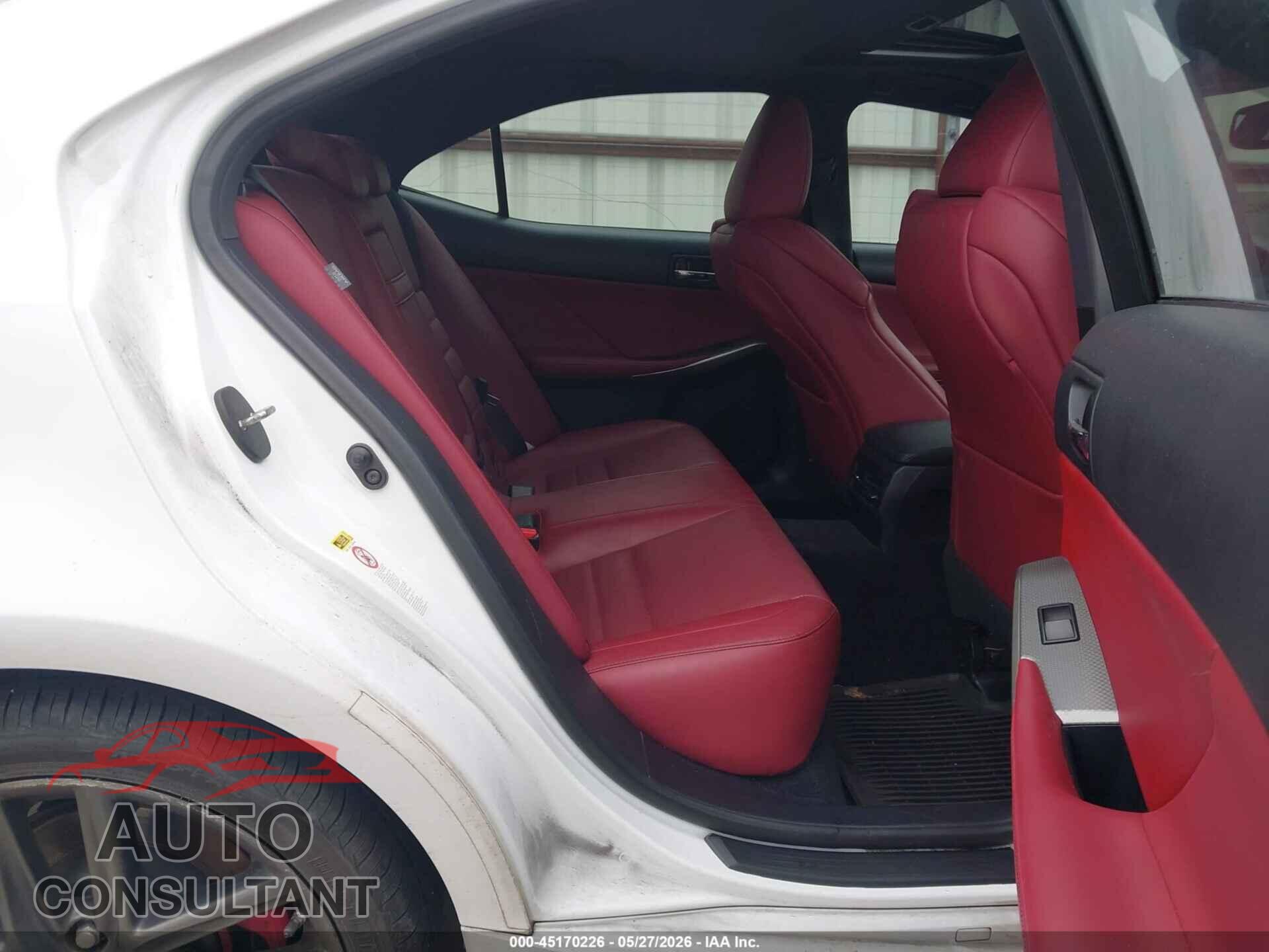 LEXUS IS 250 2014 - JTHBF1D2XE5042452