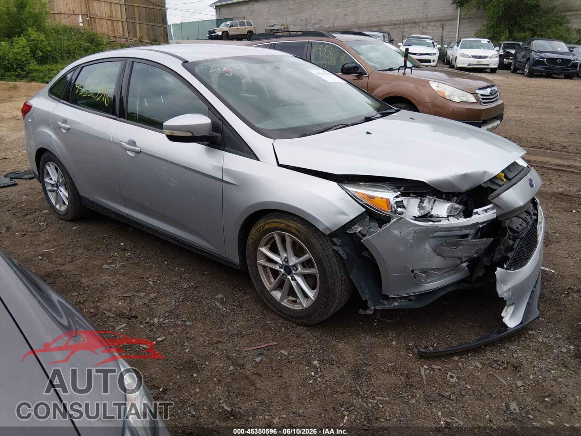 FORD FOCUS 2016 - 1FADP3F2XGL246141