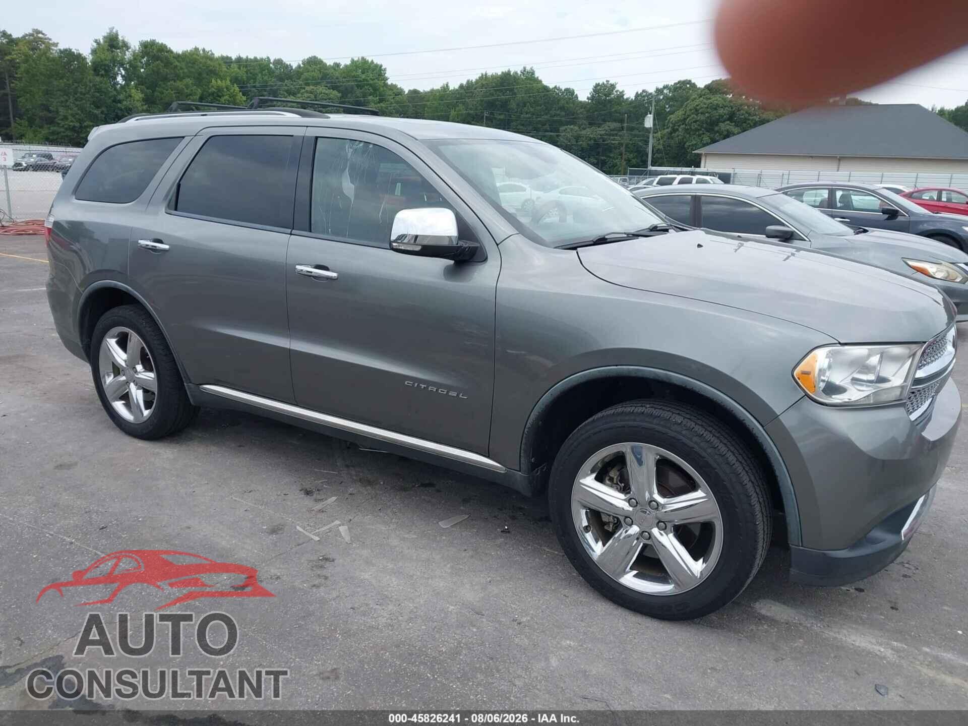 DODGE DURANGO 2011 - 1D4RD5GG8BC742257