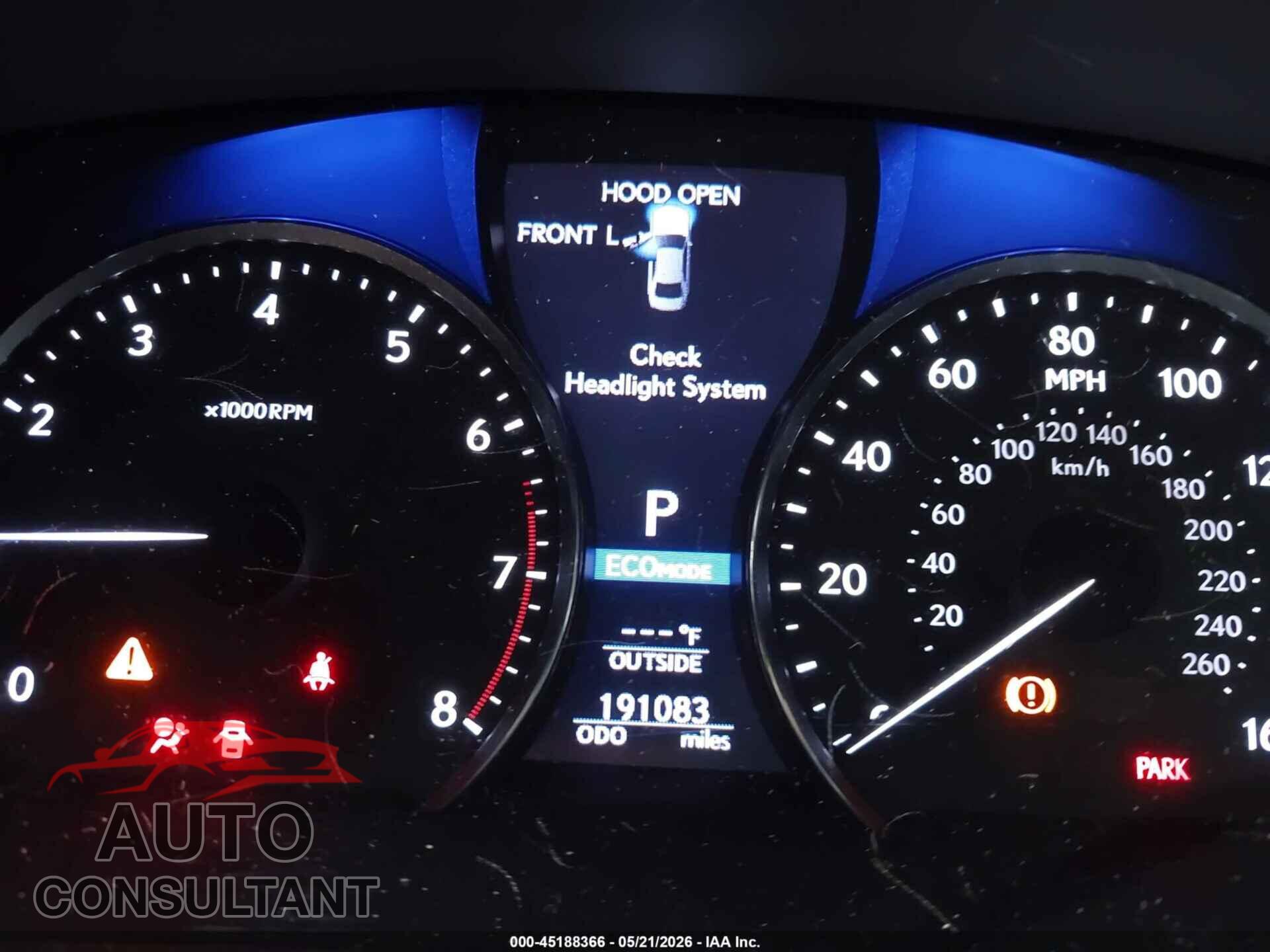 LEXUS LS 460 2014 - JTHBL5EF9E5126778