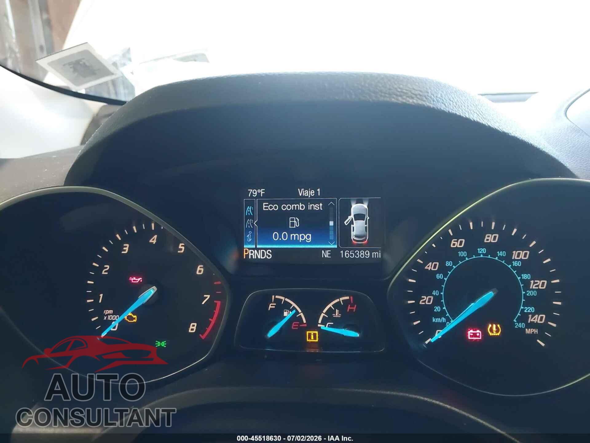 FORD ESCAPE 2014 - 1FMCU9GX4EUC89128