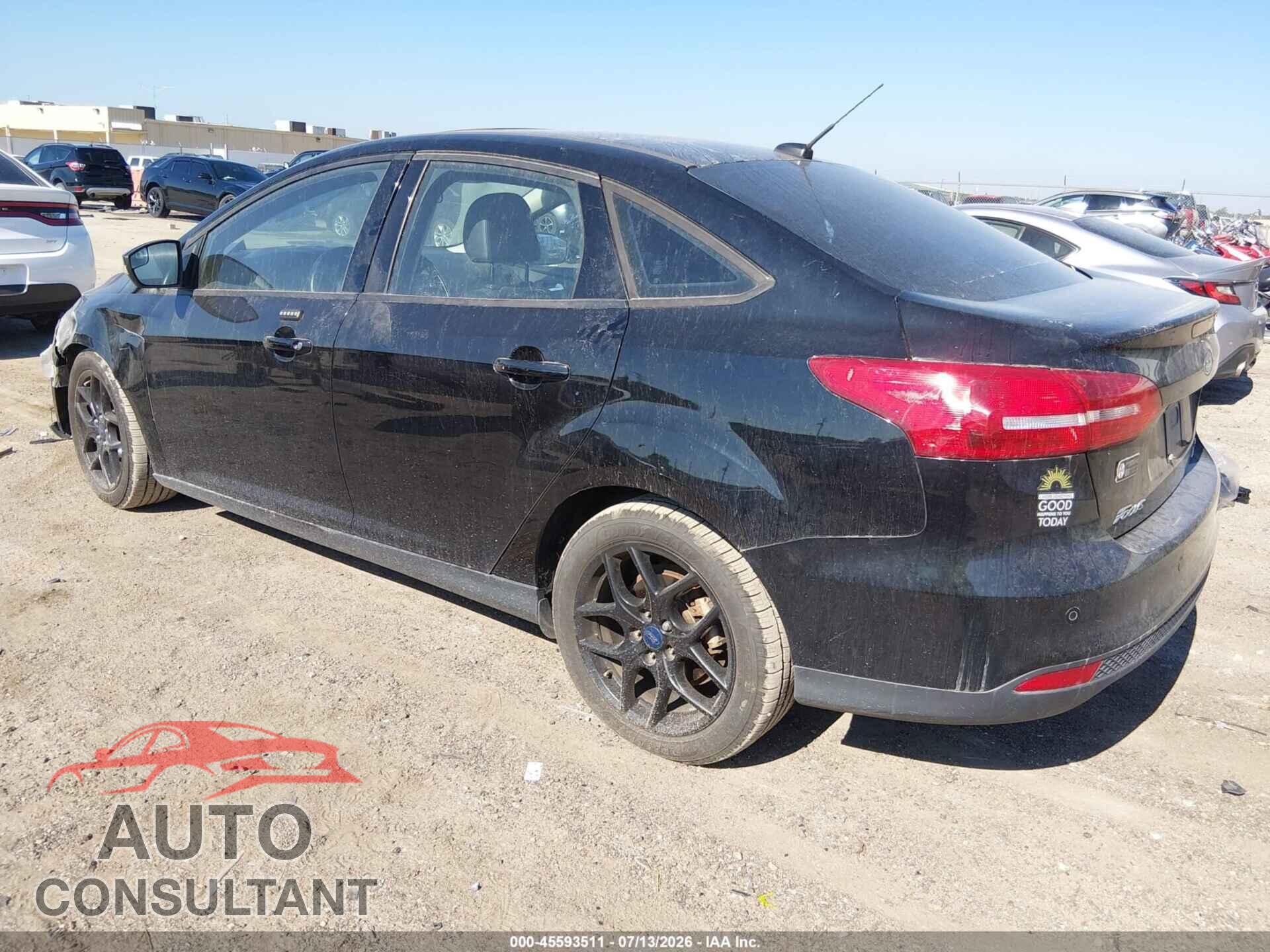 FORD FOCUS 2016 - 1FADP3F2XGL292472