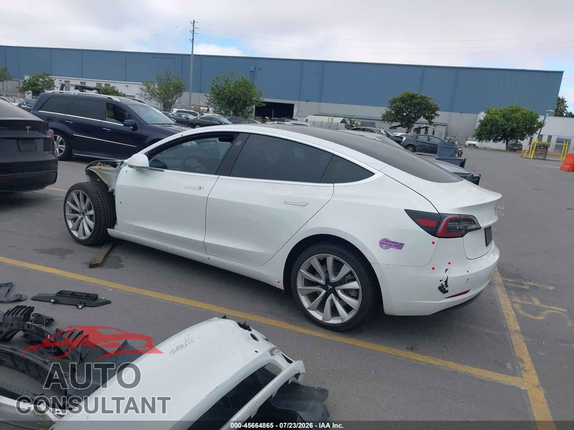 TESLA MODEL 3 2019 - 5YJ3E1EA0KF301457