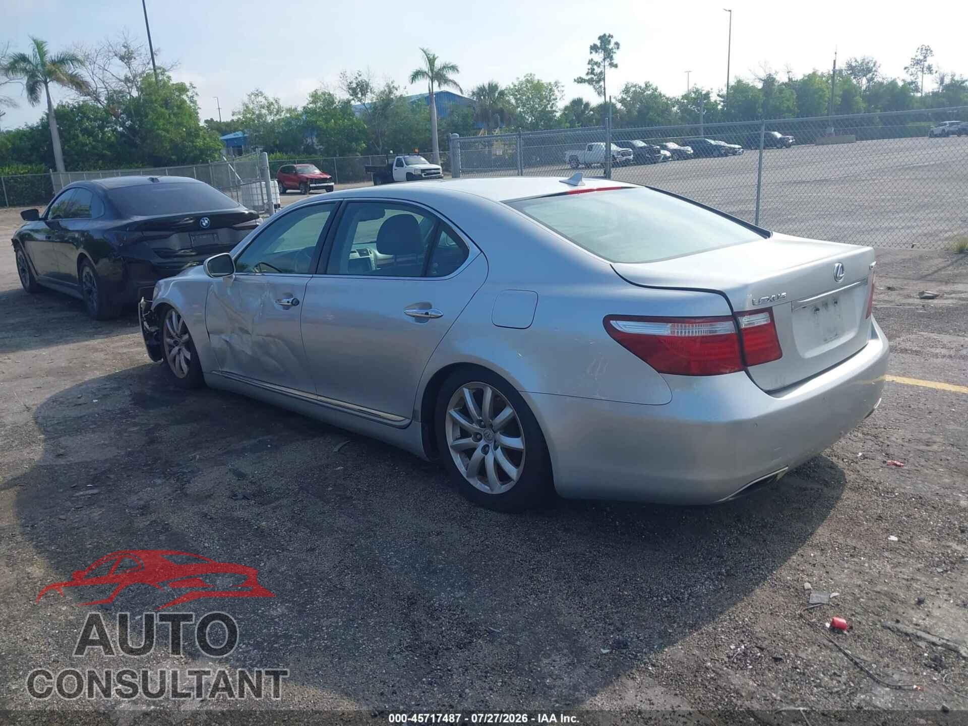 LEXUS LS 460 2009 - JTHGL46FX95036639