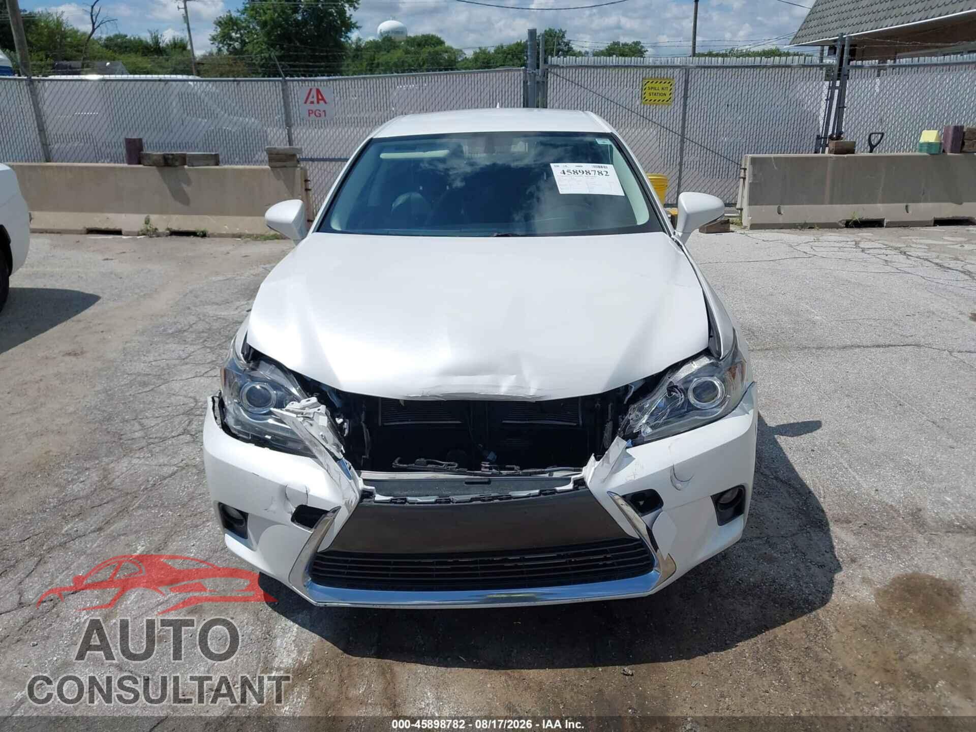 LEXUS CT 200H 2017 - JTHKD5BH2H2297560