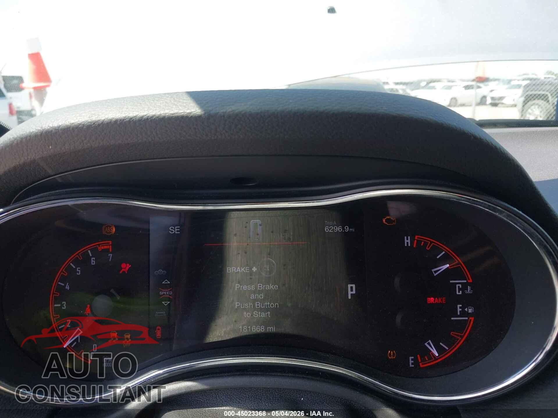 DODGE DURANGO 2016 - 1C4RDHDG1GC459449