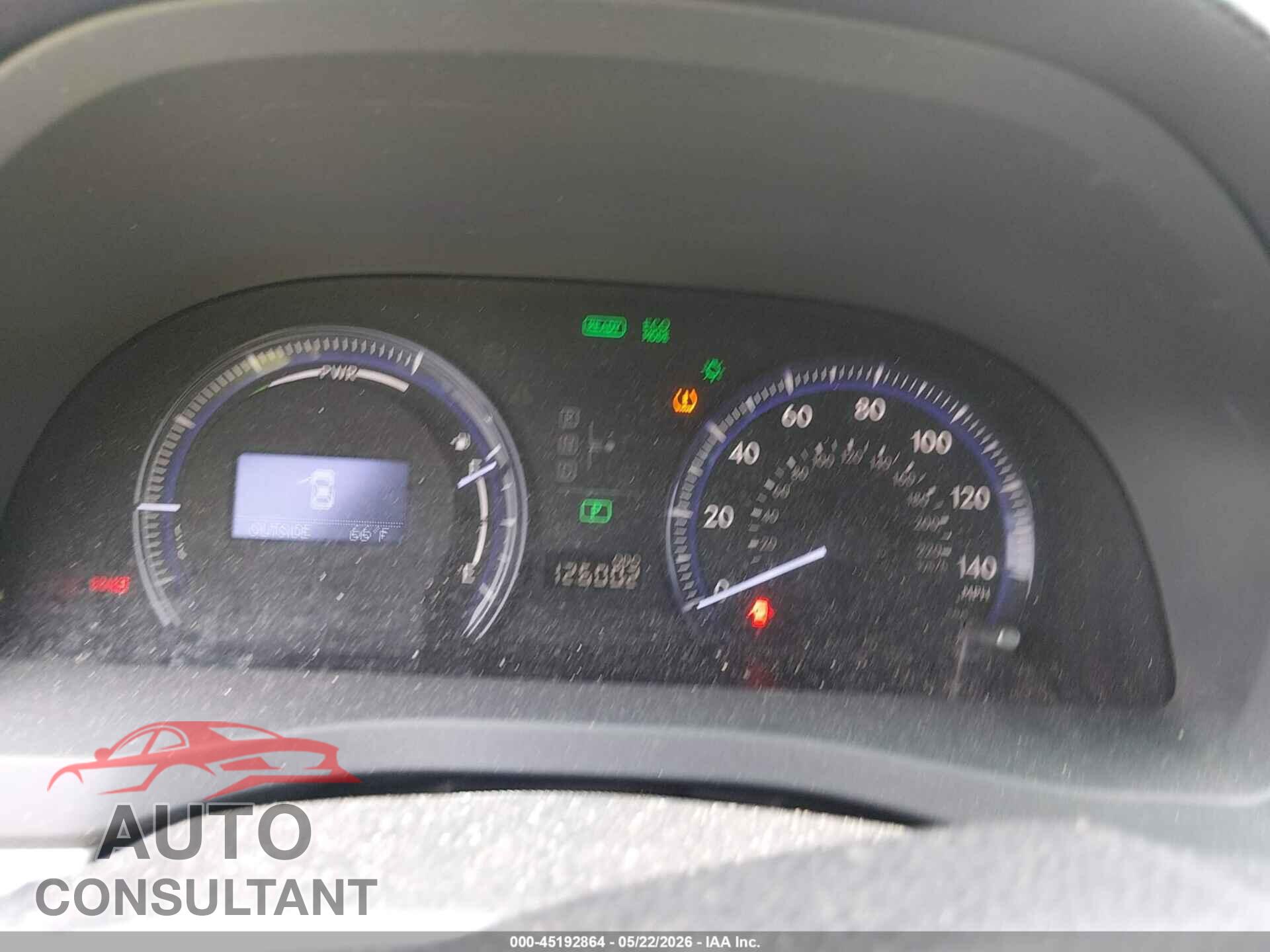 LEXUS HS 250H 2010 - JTHBB1BA3A2025534