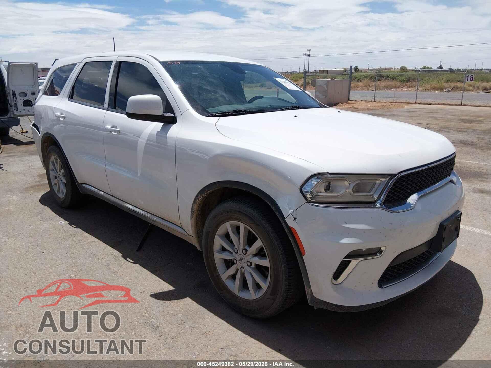 DODGE DURANGO 2021 - 1C4RDHAG4MC555186